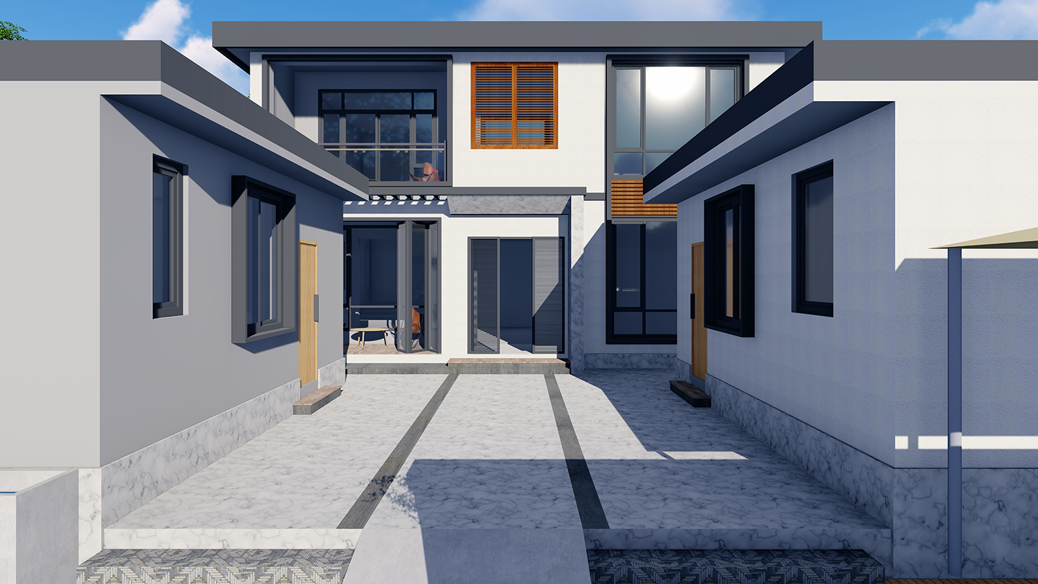 河北廊坊贾家现代宅院