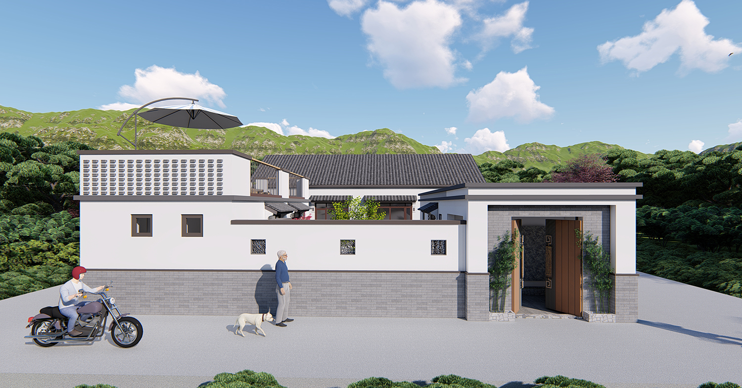 北京怀柔马家三合院
