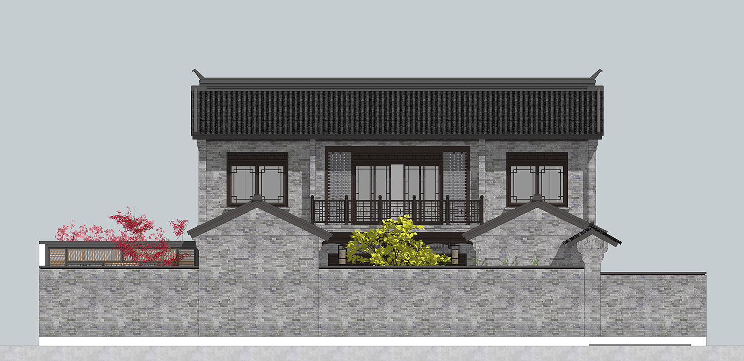 北京平谷闫家三合院