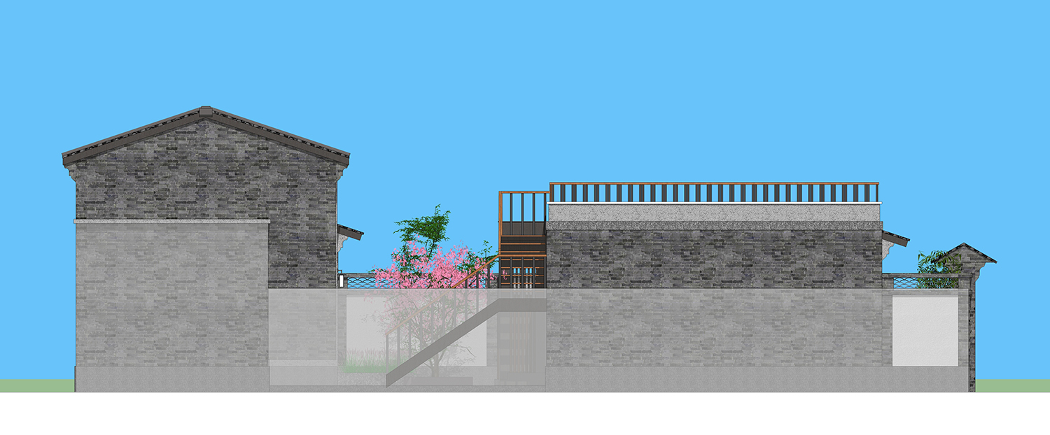 北京通州赵家新中式宅院