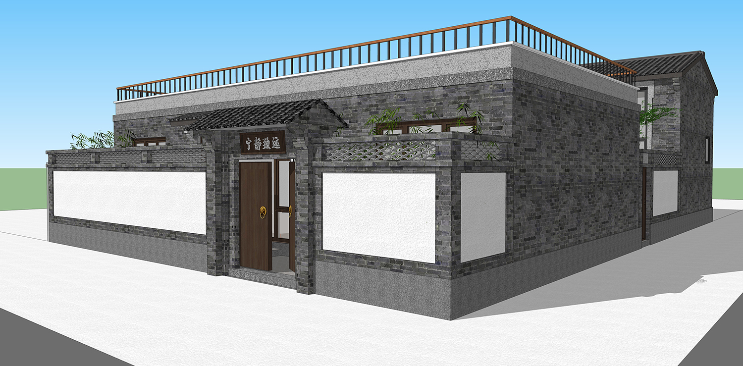 北京通州赵家新中式宅院
