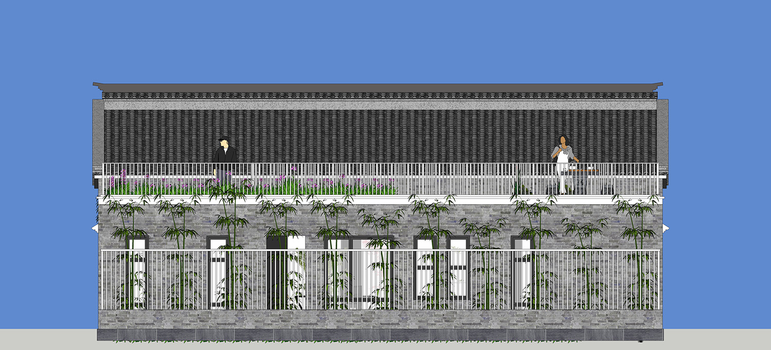 北京通州杨家新中式宅院