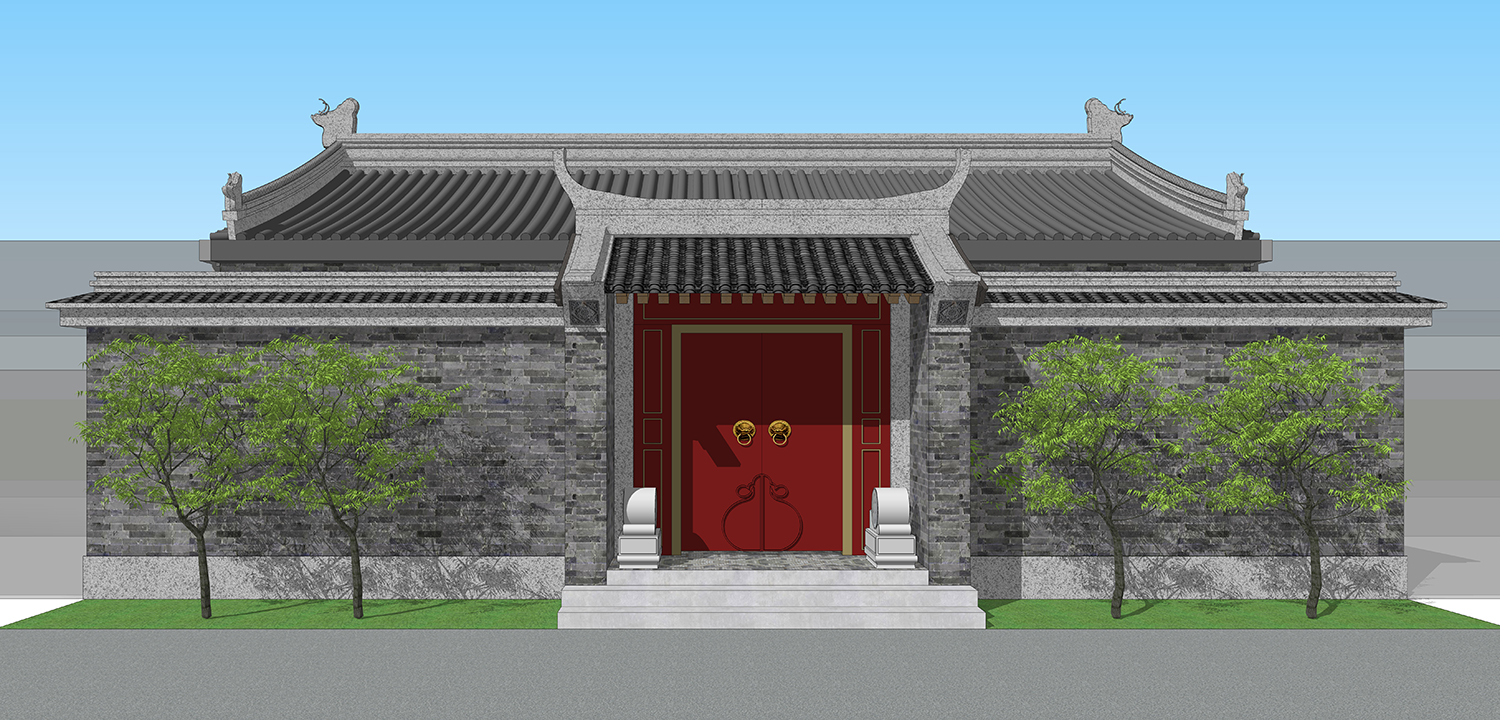 北京平谷赵家中式宅院