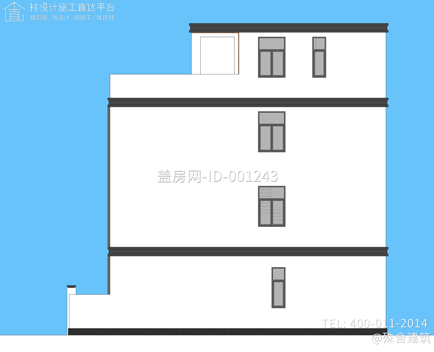 海南临高陈家现代别墅图纸