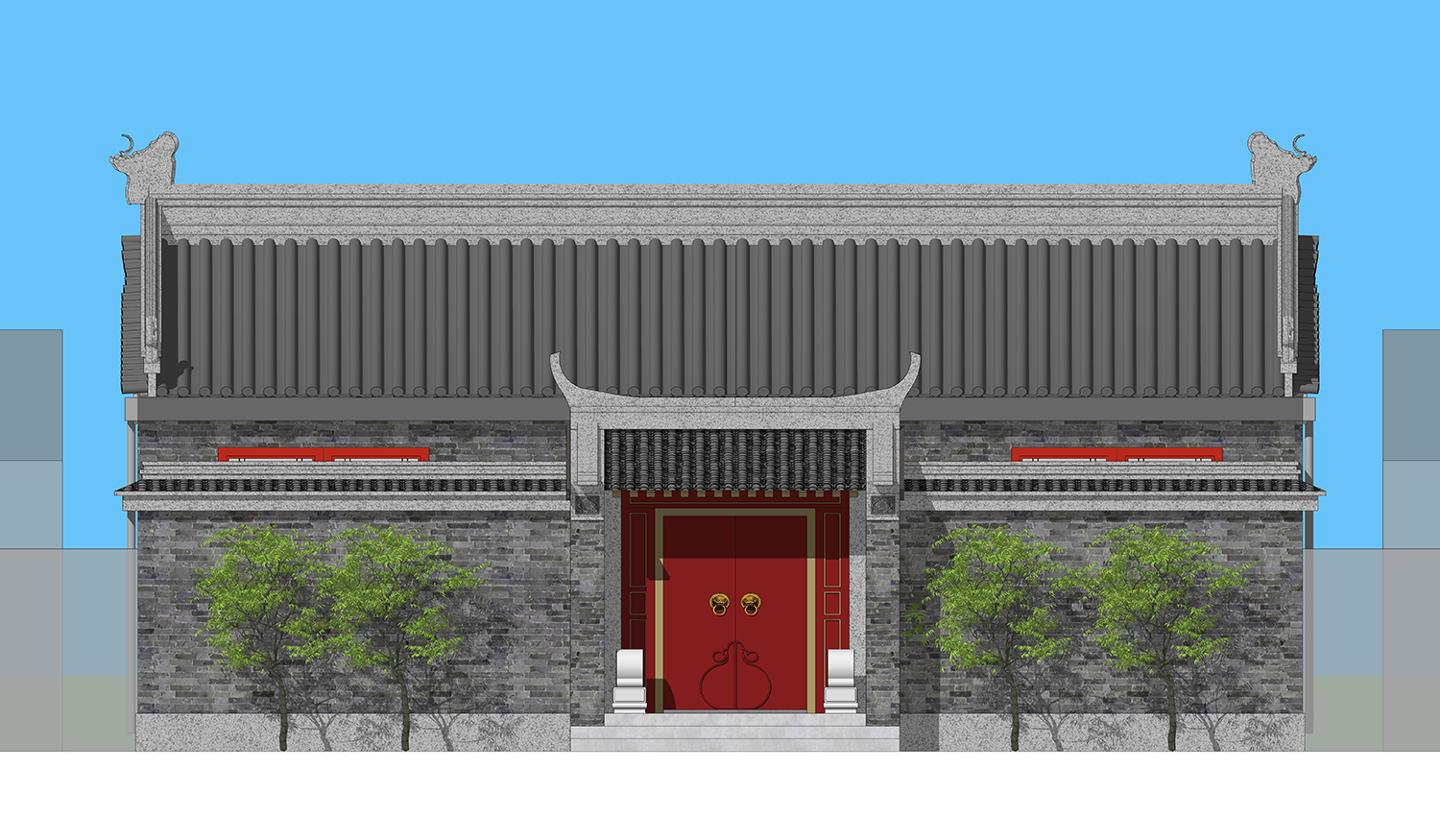 北京平谷赵家中式宅院
