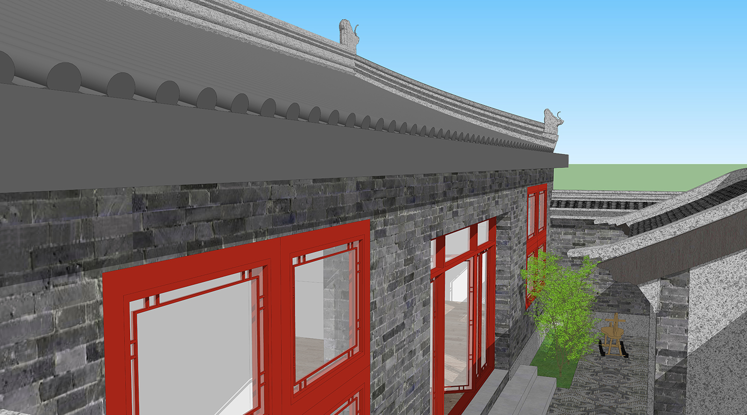 北京平谷赵家中式宅院