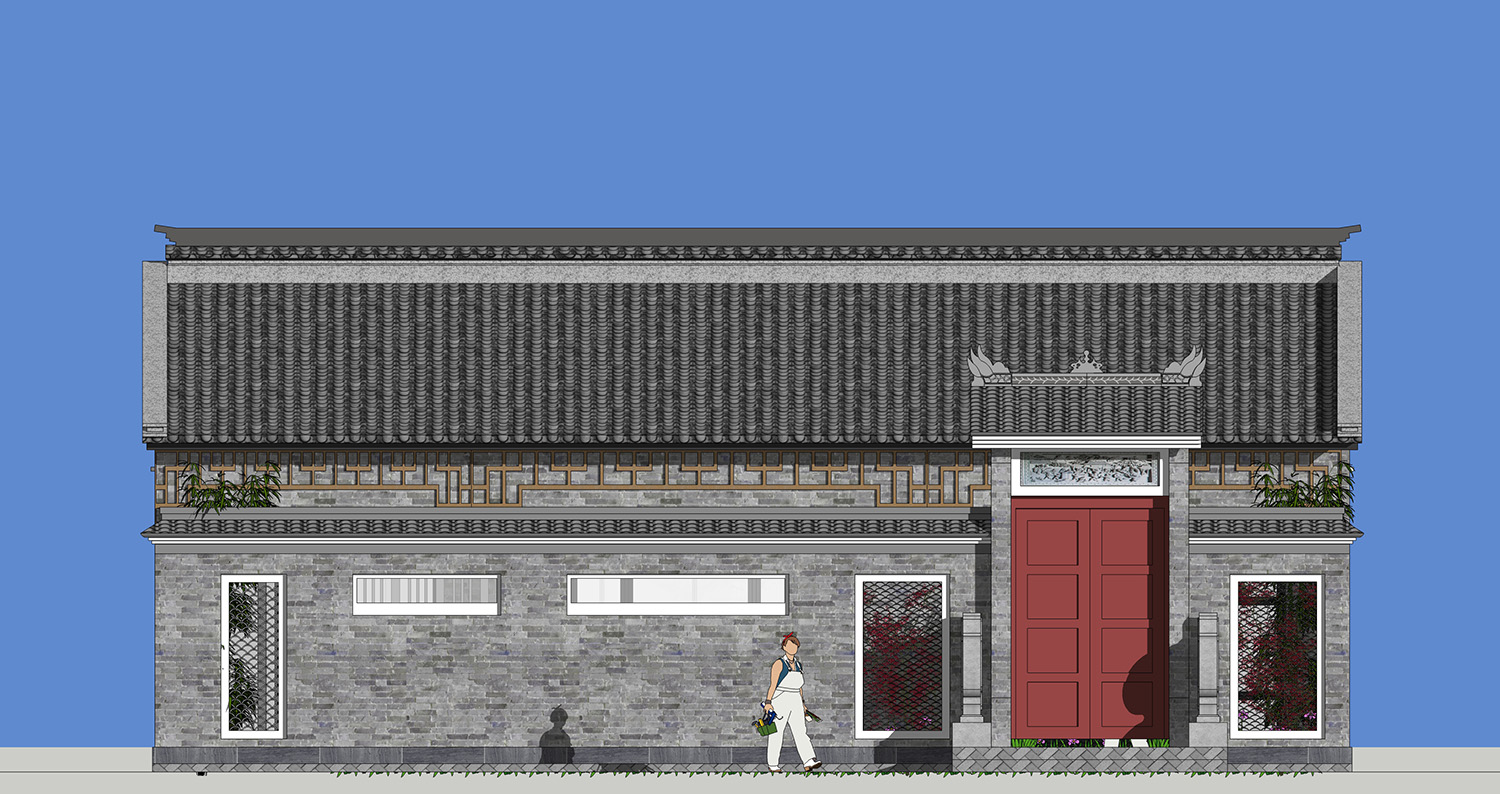 北京通州杨家新中式宅院