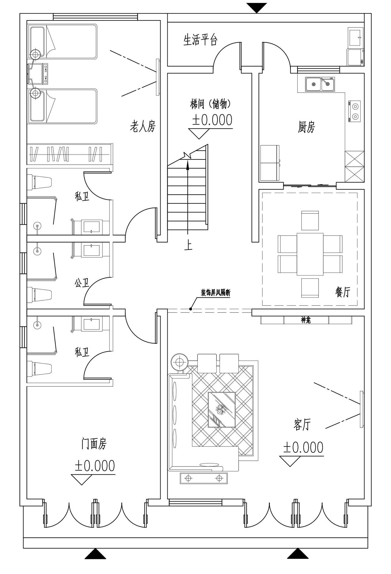 湖北天门彭家简欧别墅