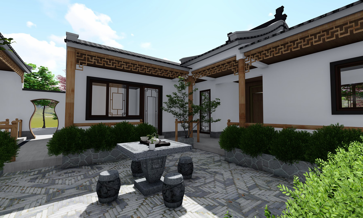 河北廊坊王家古典四合院