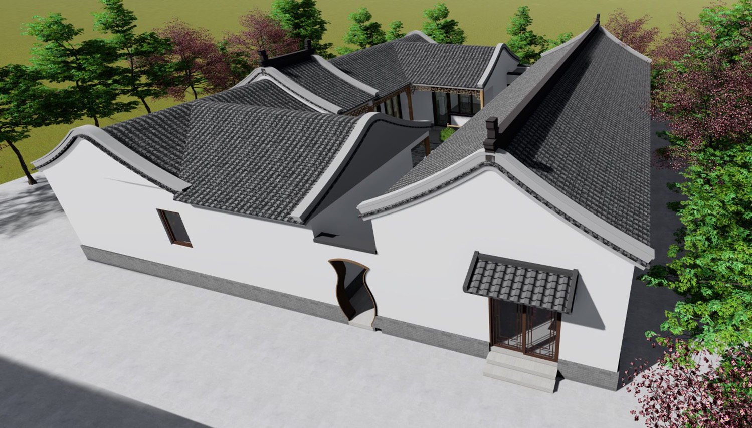 河北廊坊王家古典四合院