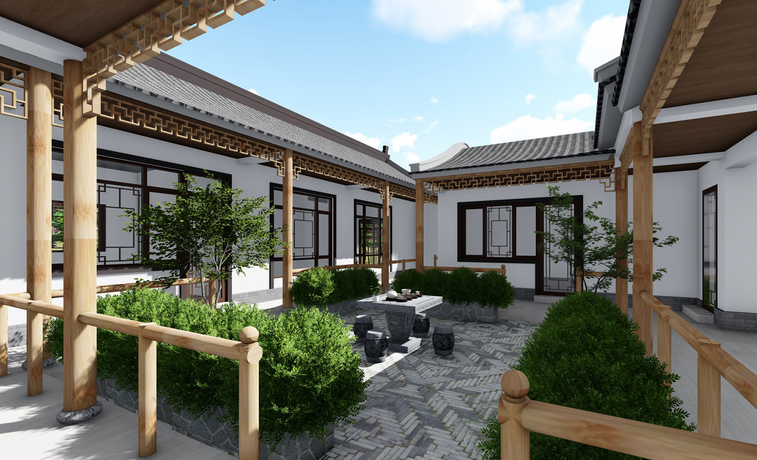 河北廊坊王家古典四合院