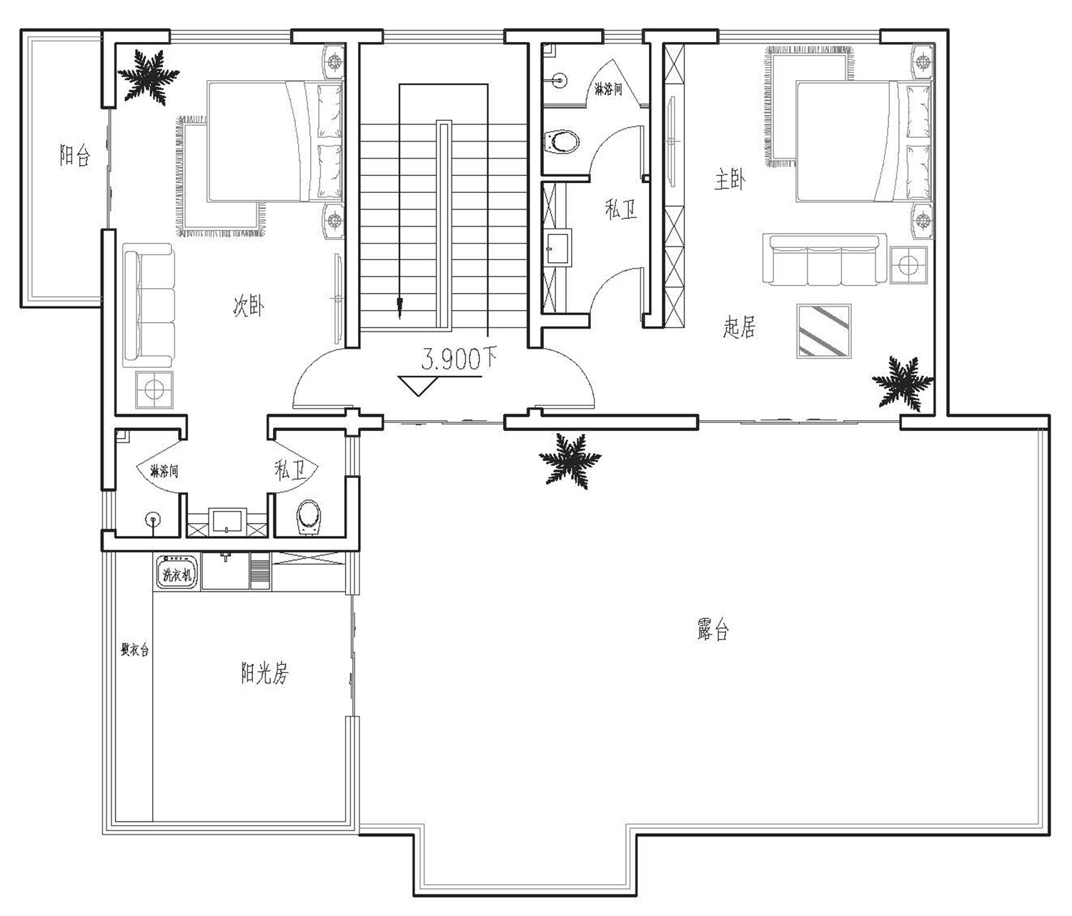 福建漳州黄家新中式别墅