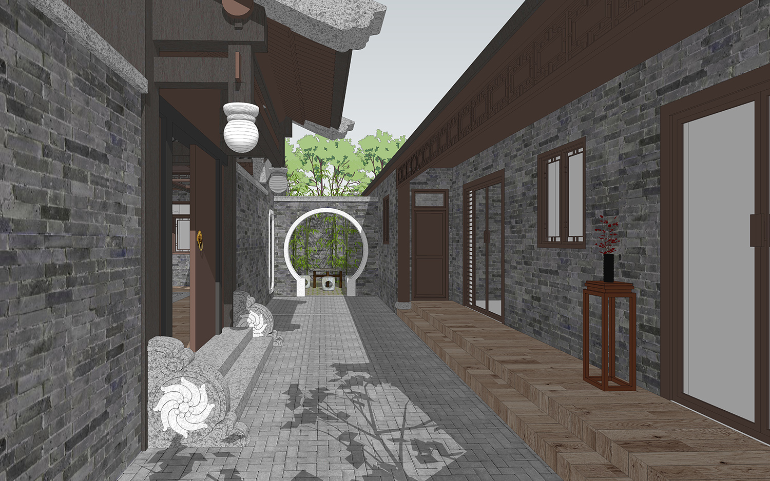 四川南充范家四合院