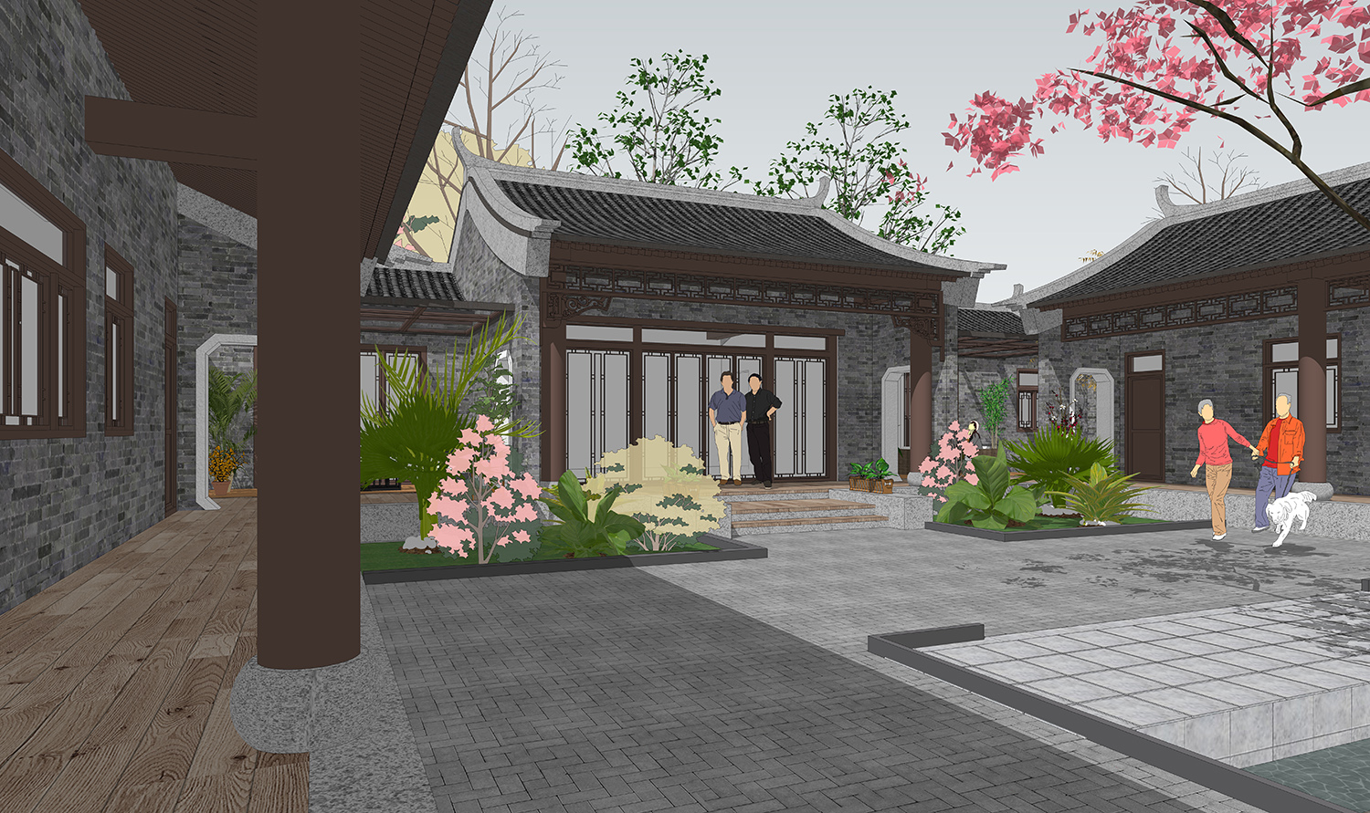 四川南充范家四合院