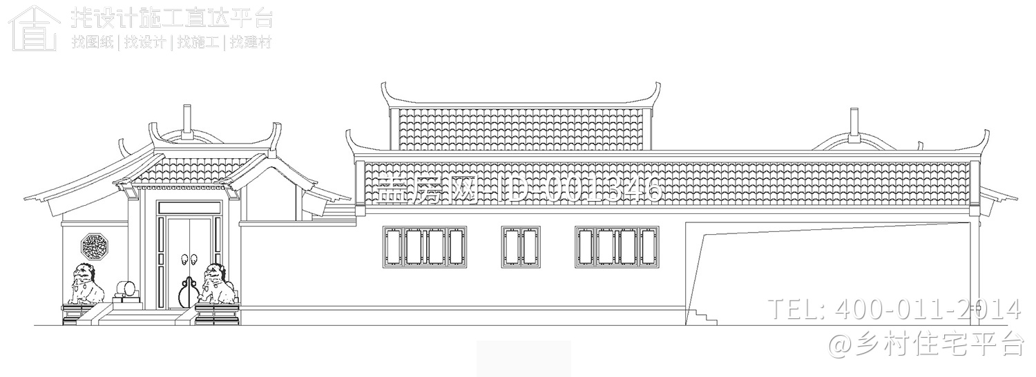 四川南充范家四合院