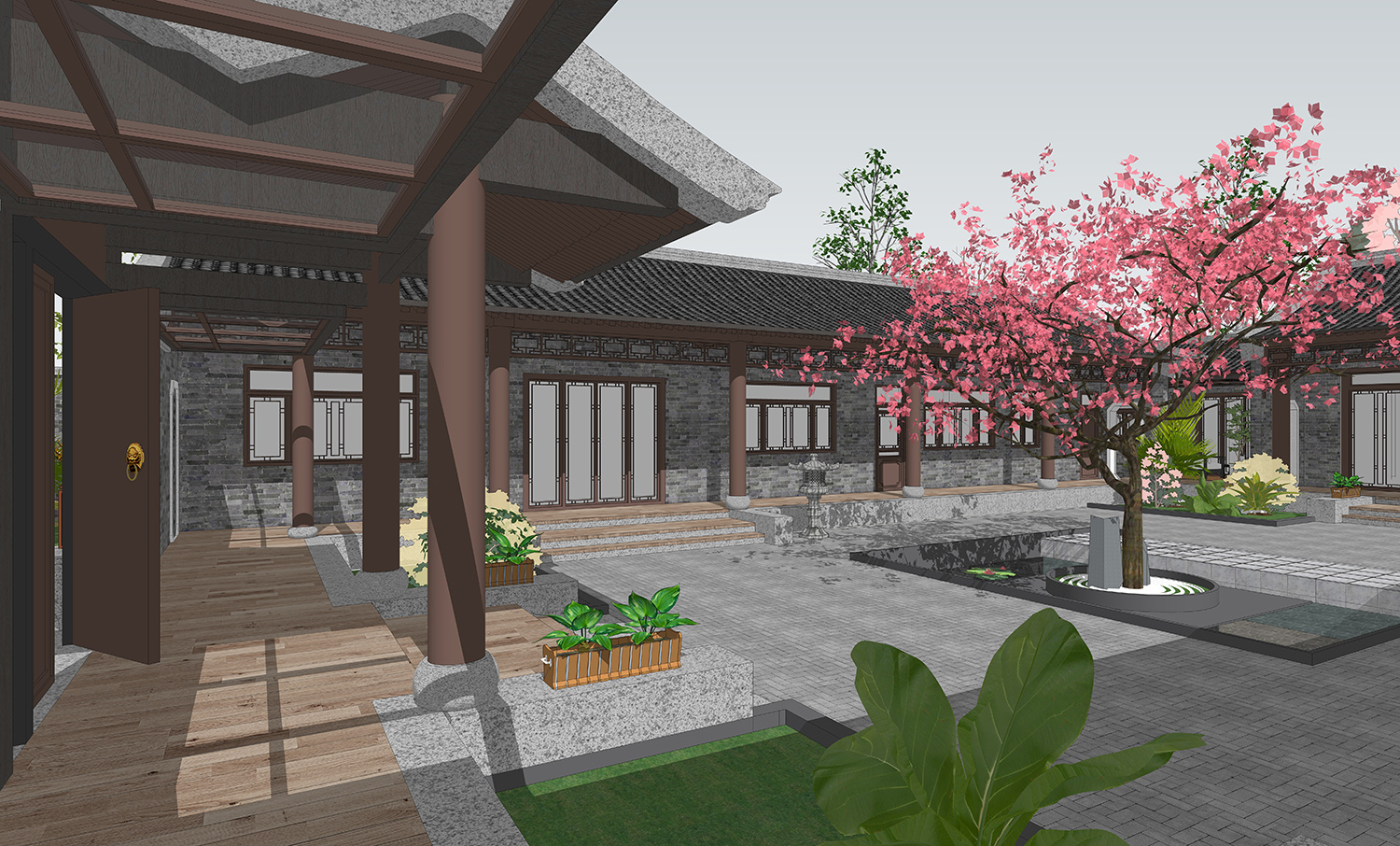 四川南充范家四合院