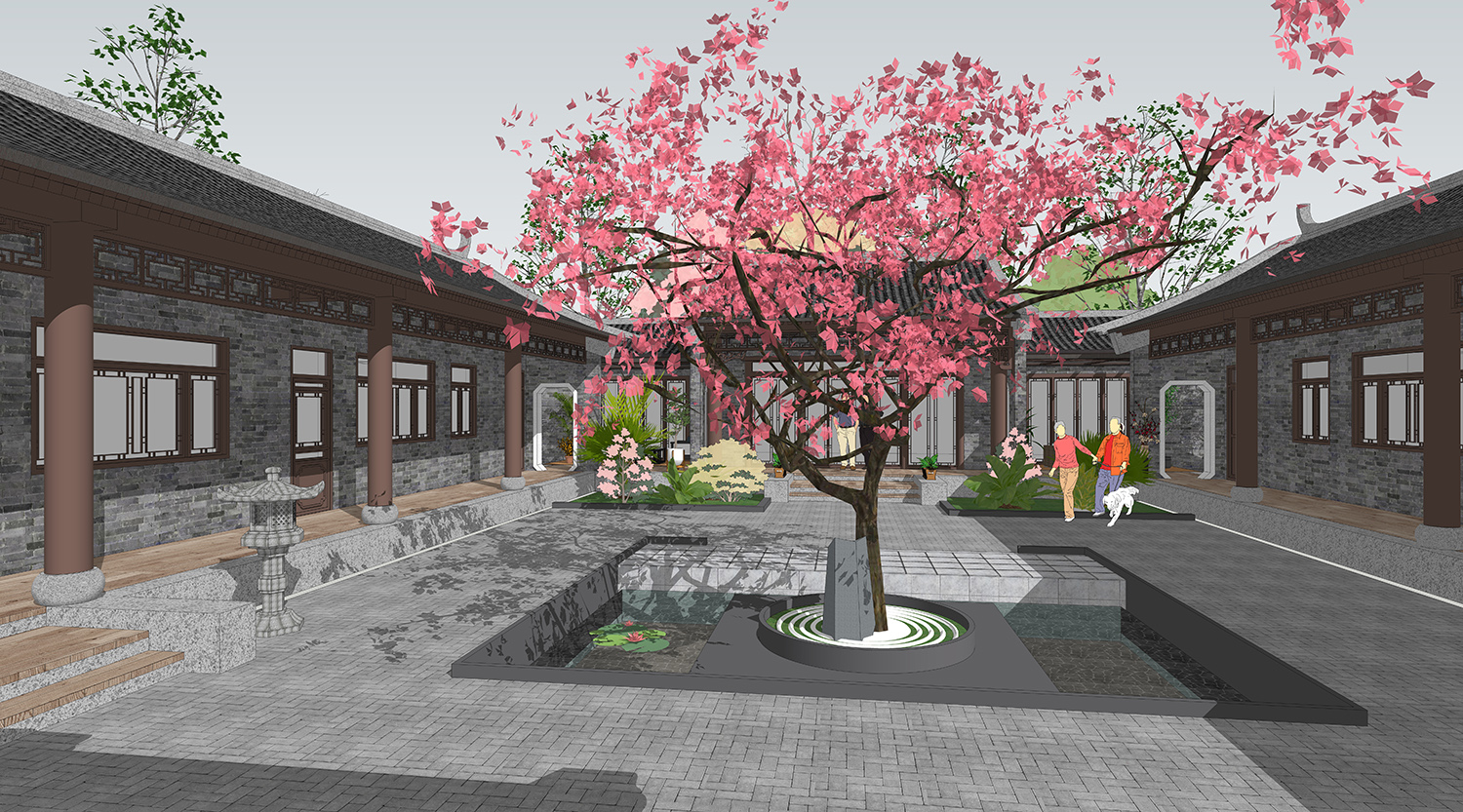 四川南充范家四合院