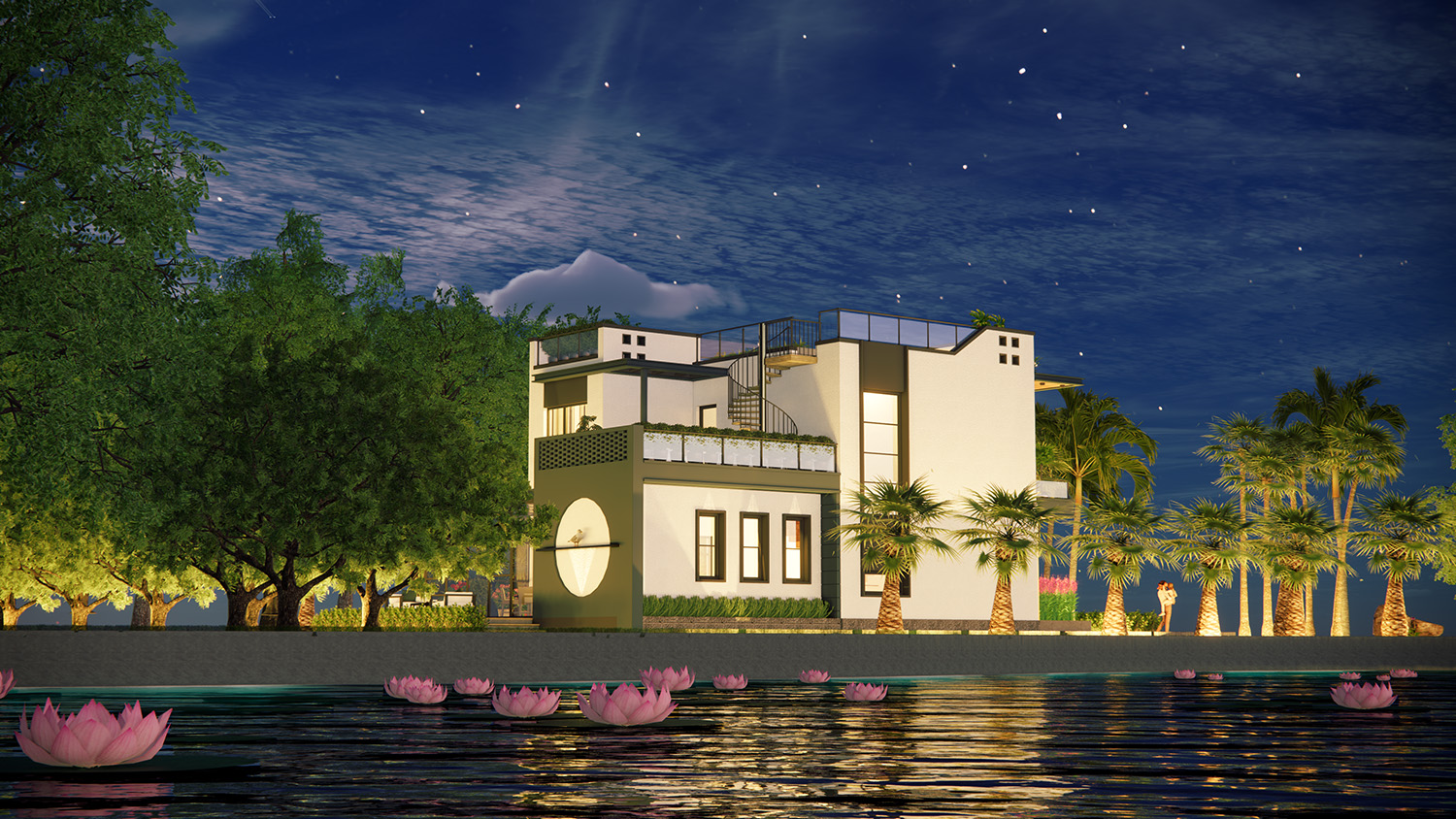 江苏南京王家现代别墅图纸