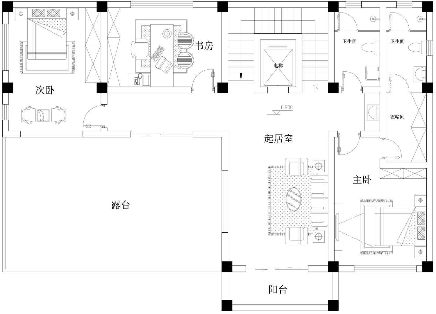 湖北武汉杨家新中式别墅