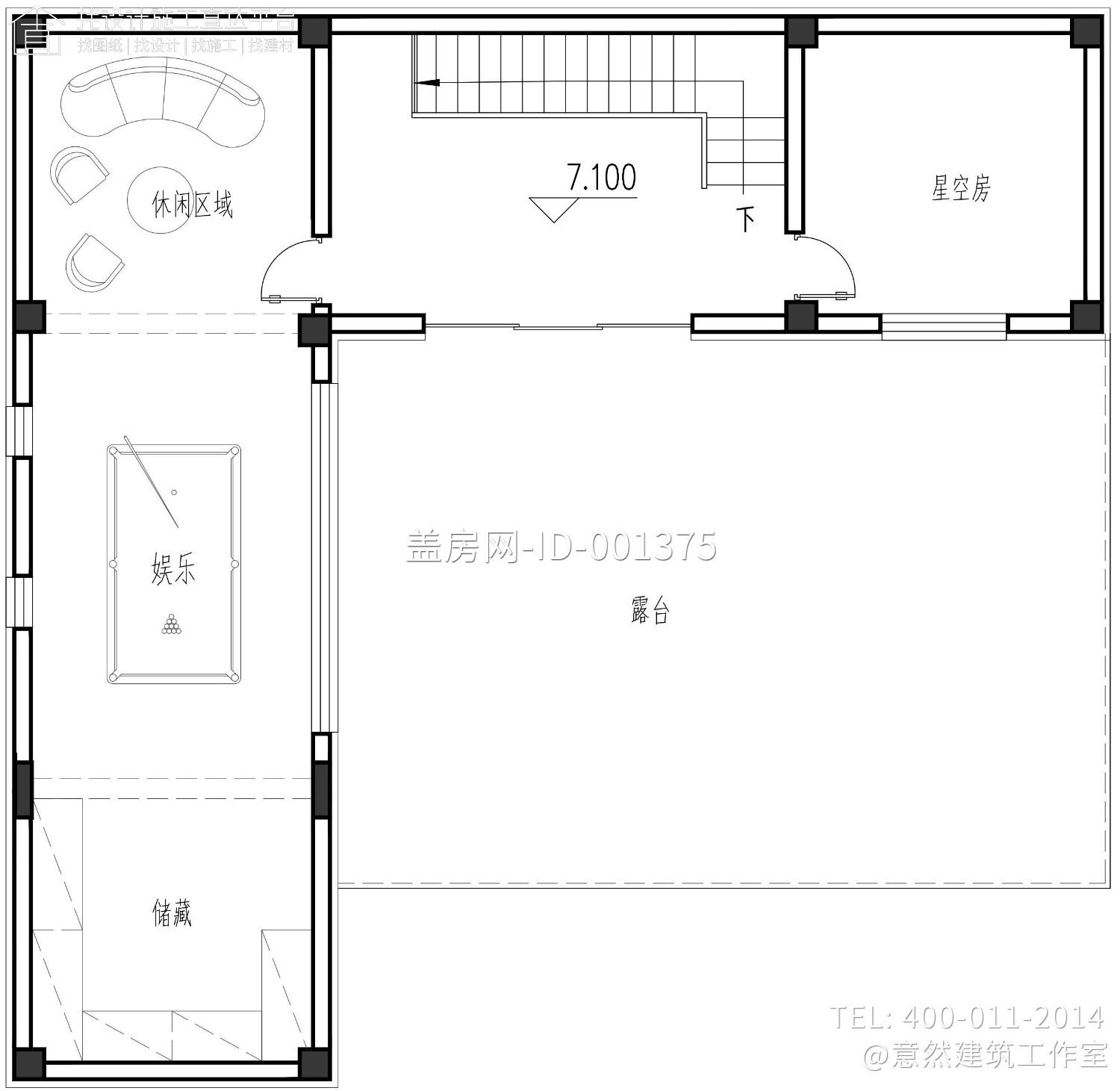 北京密云王家新中式别墅设计图纸