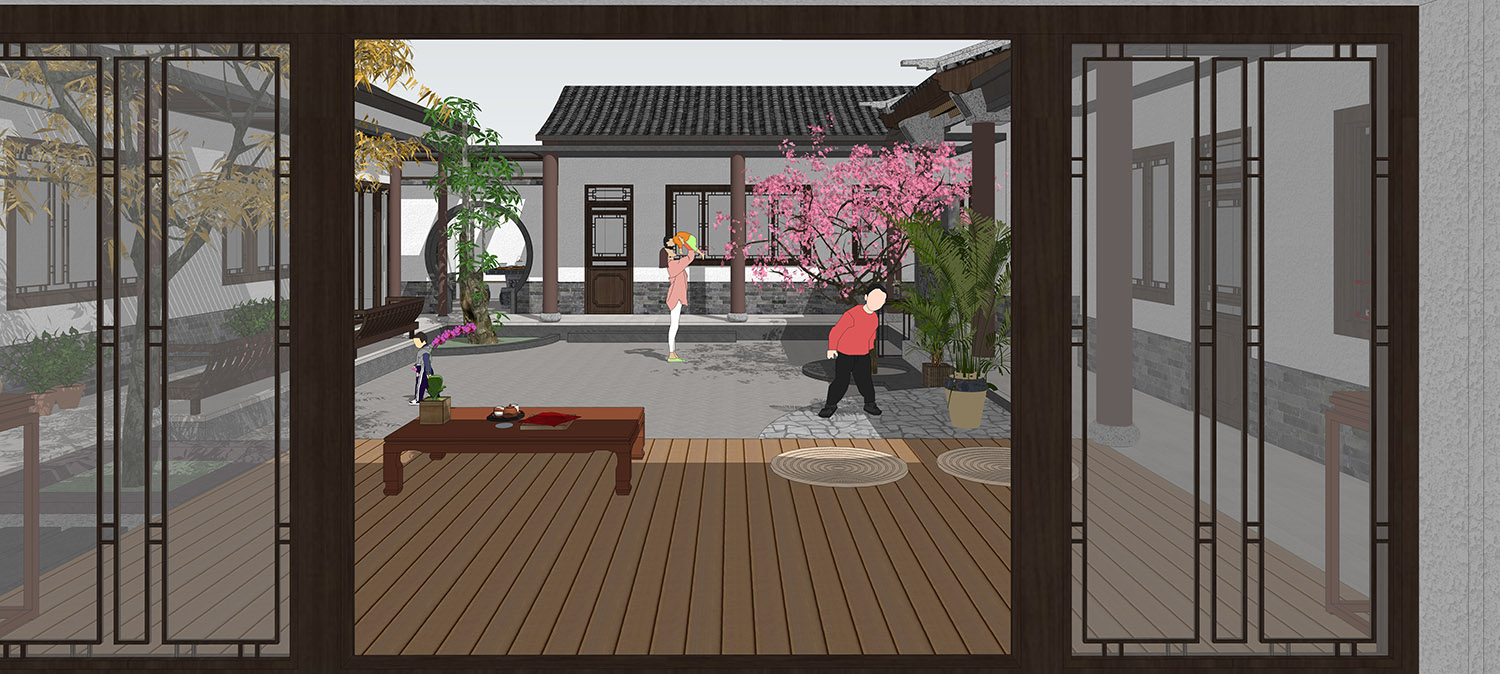 北京密云董家四合院