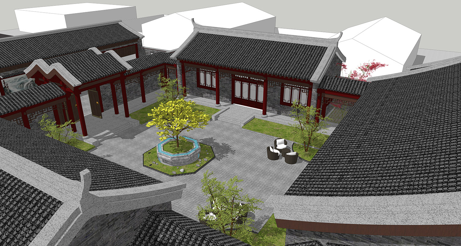河北省沧州市张家四合院