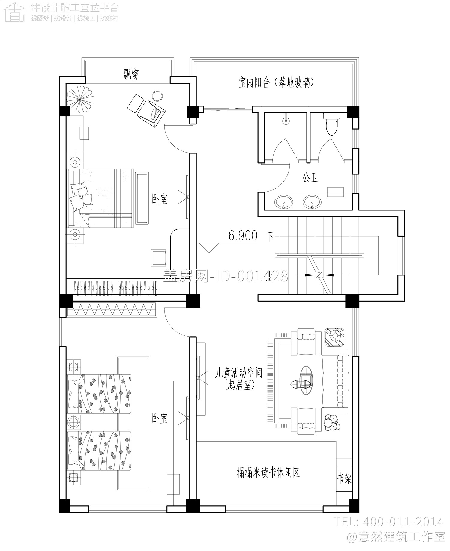 广西南宁四层欧式别墅图纸