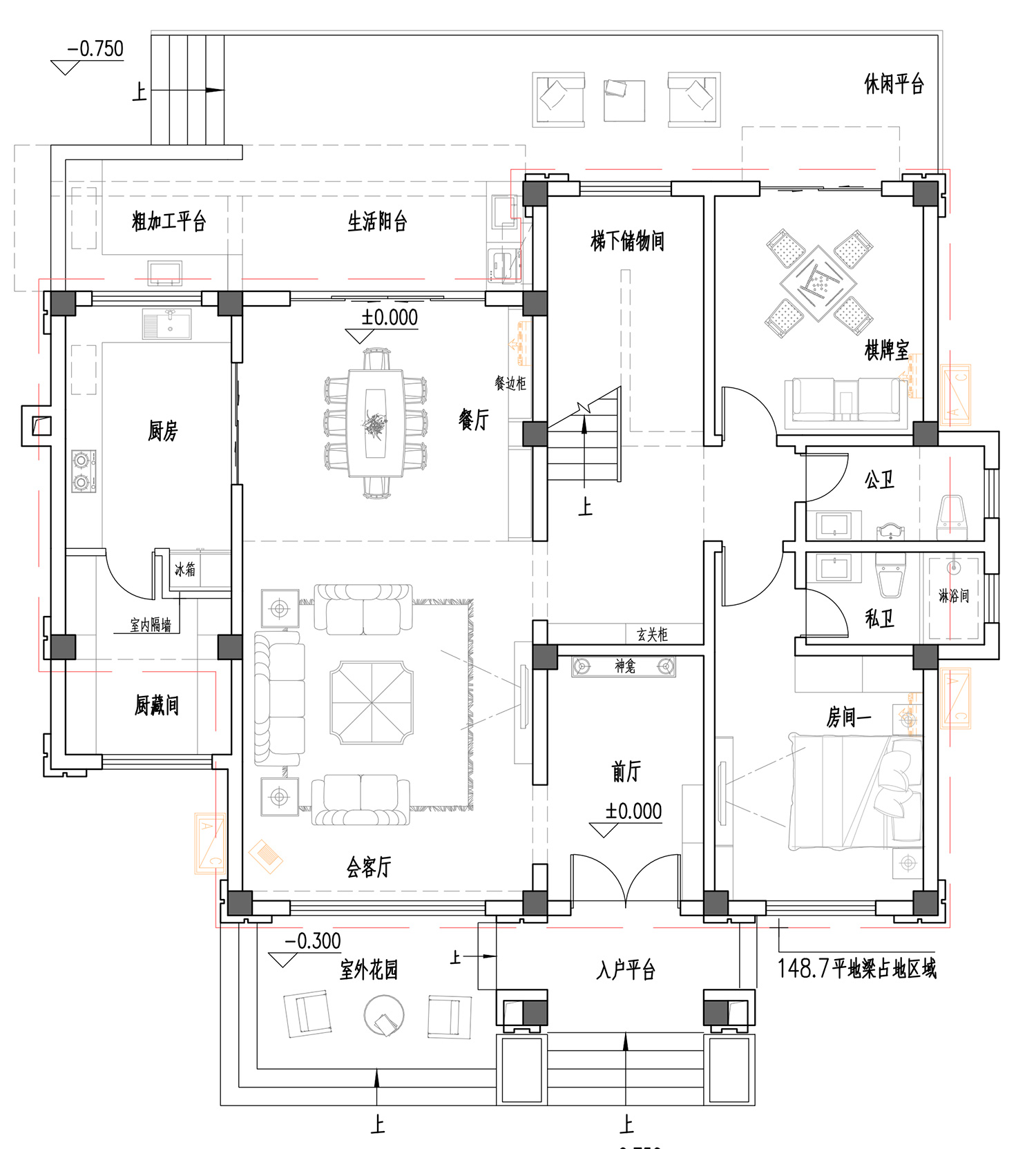 福建泉州钟家新中式别墅