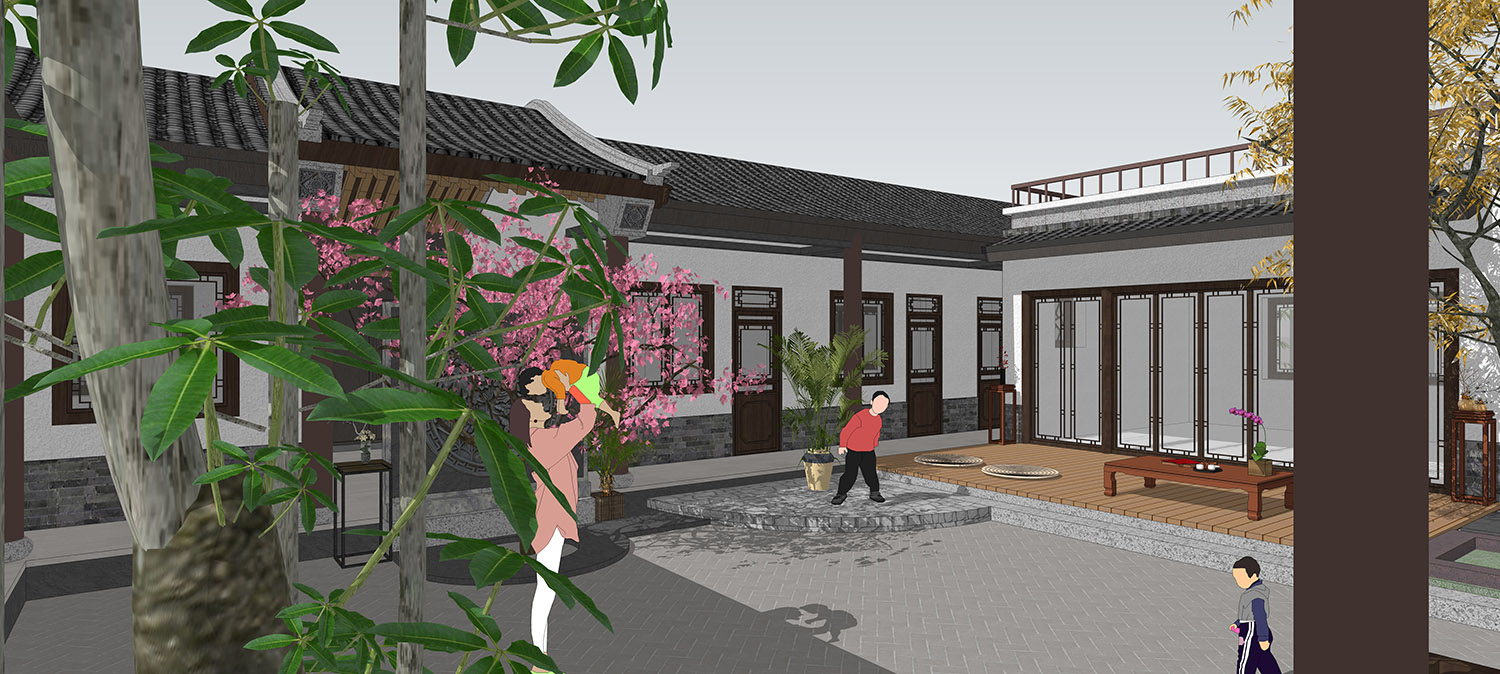 北京密云董家四合院