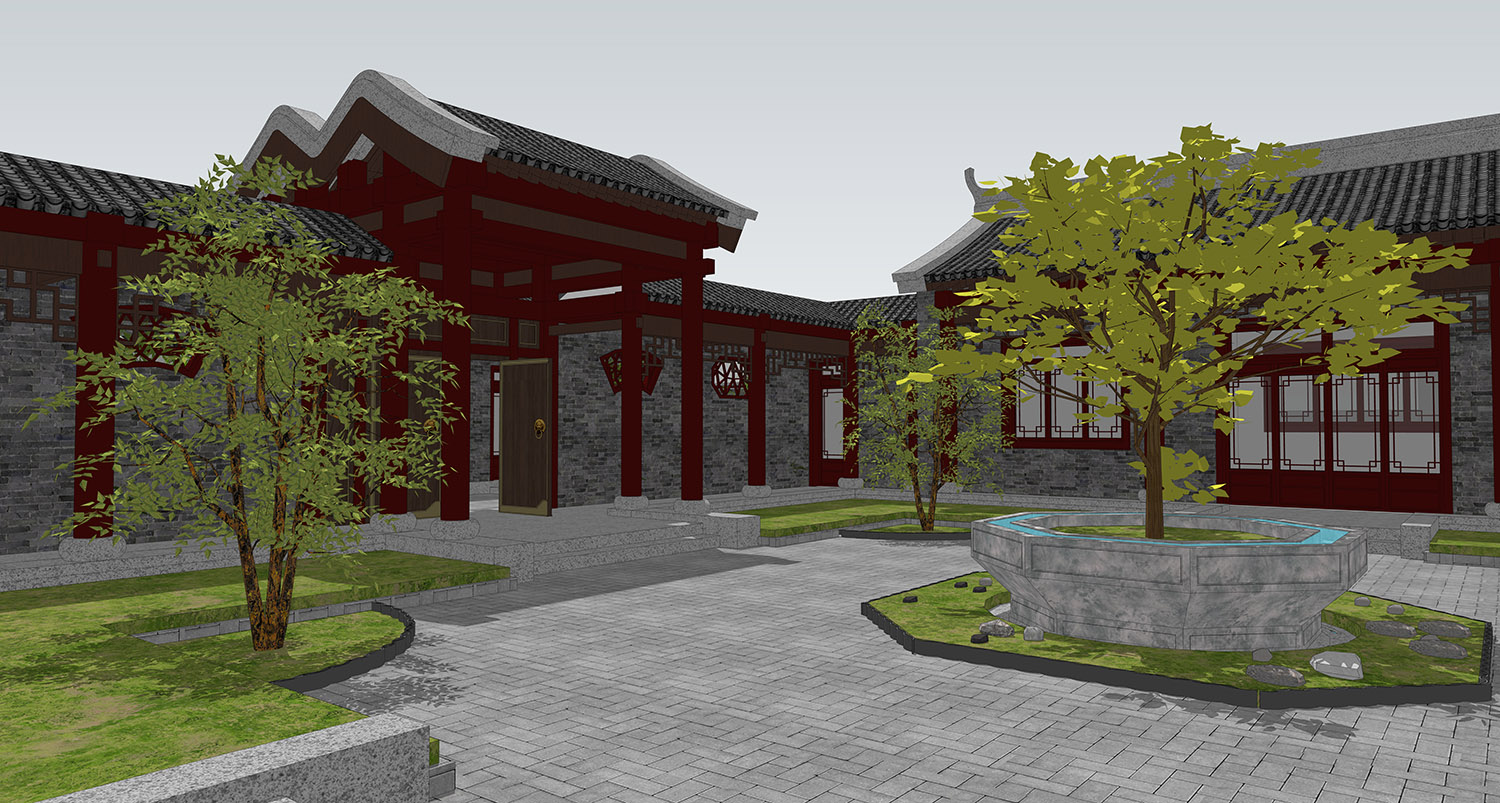 河北省沧州市张家四合院