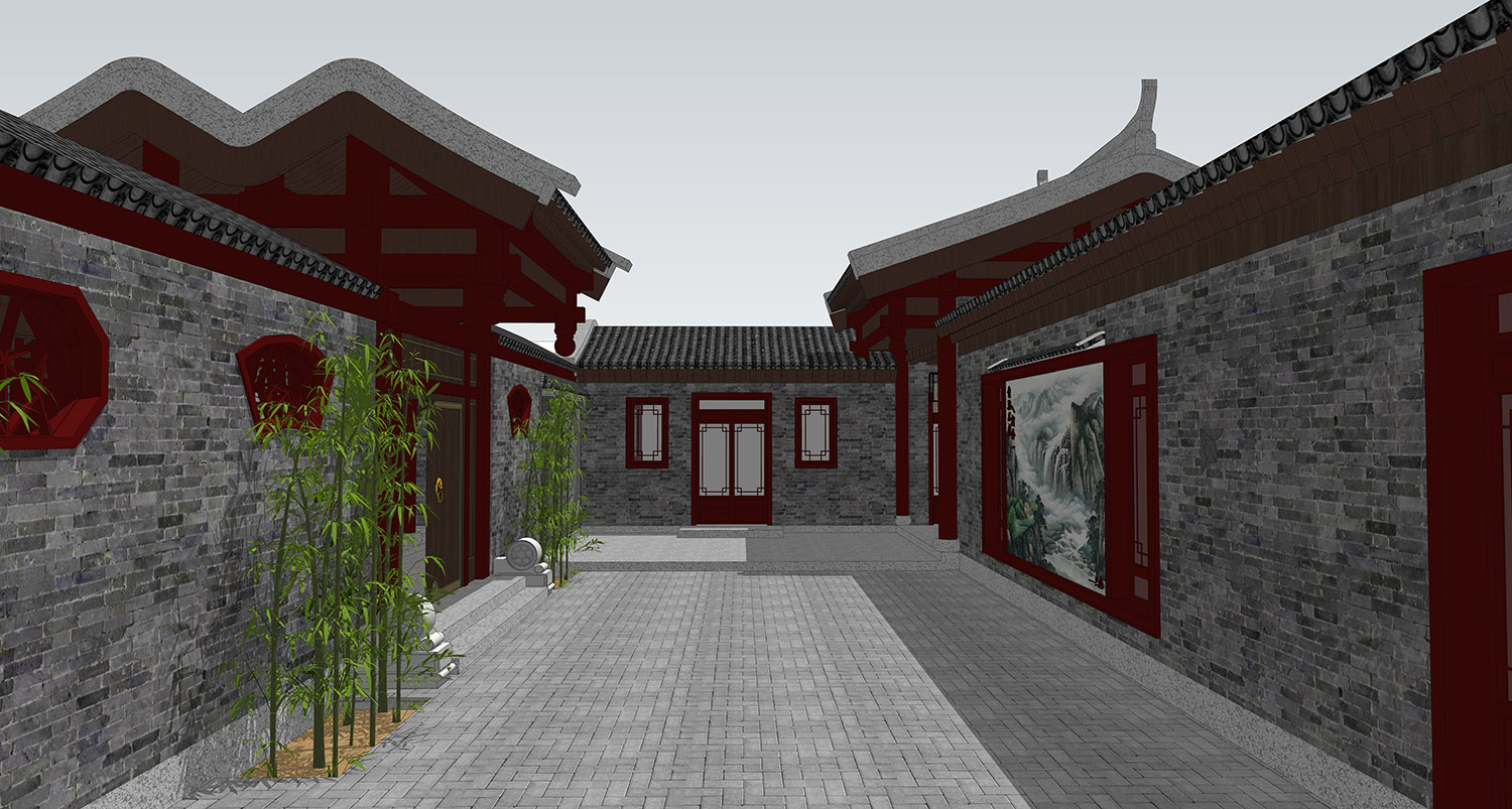河北省沧州市张家四合院