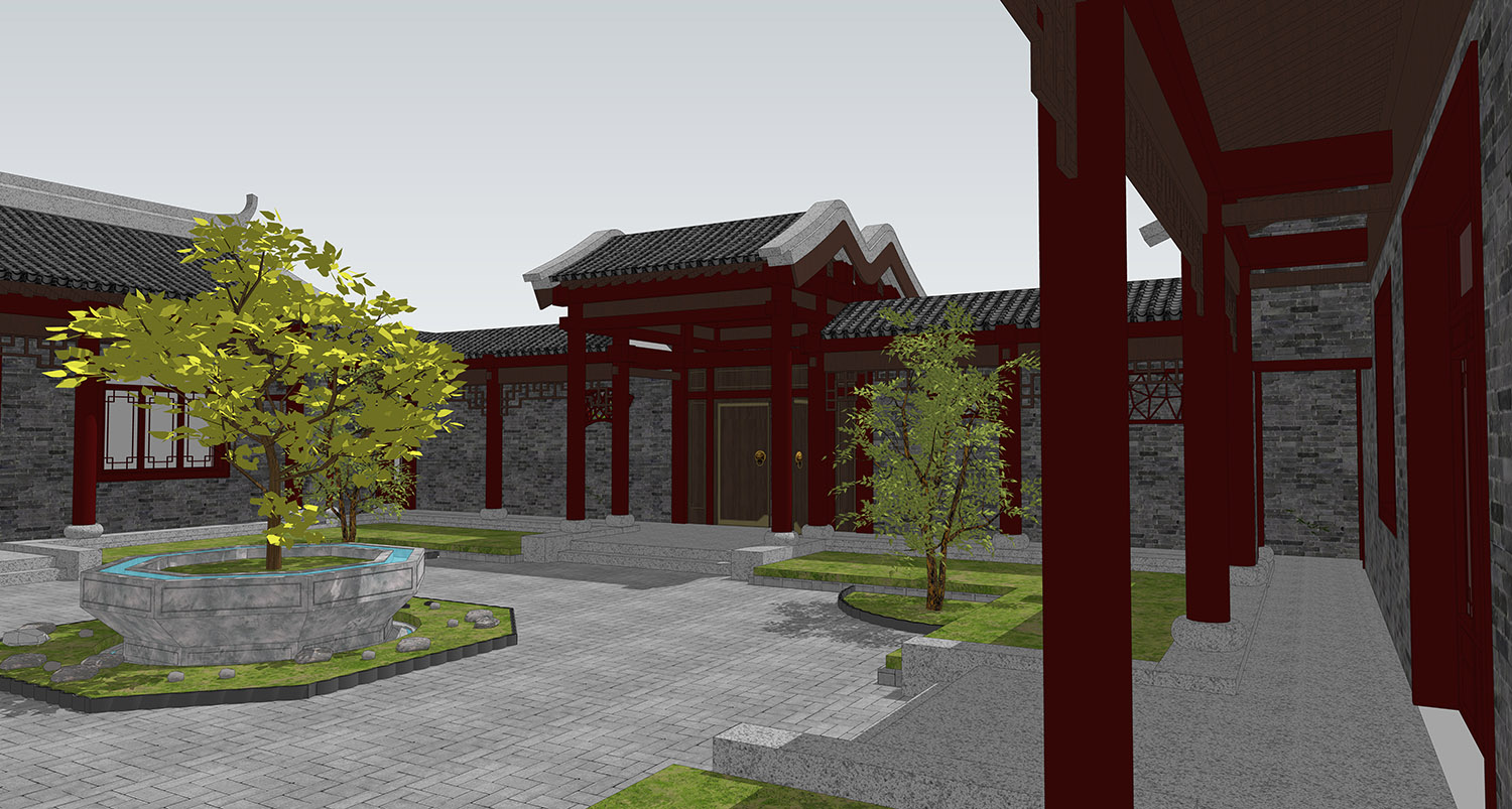 河北省沧州市张家四合院