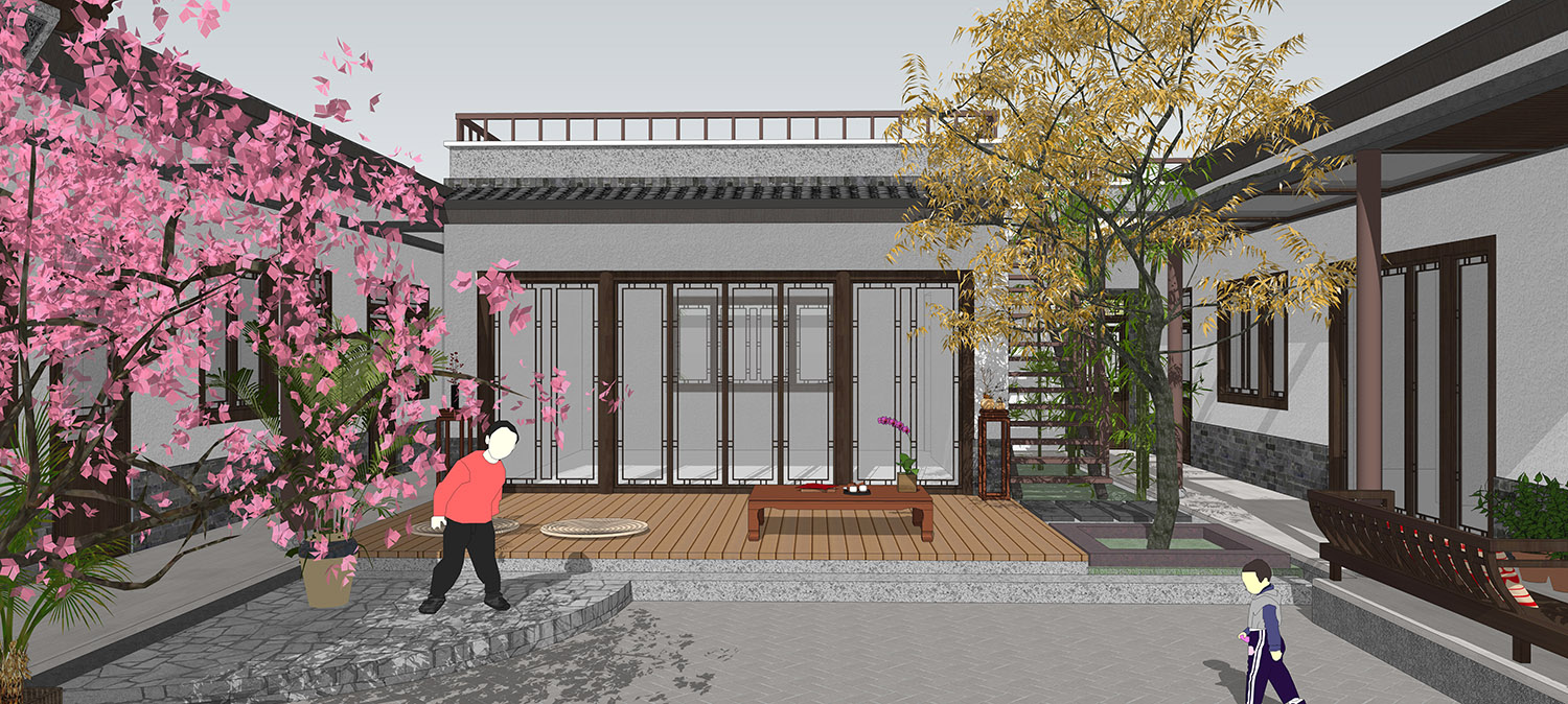 北京密云董家四合院