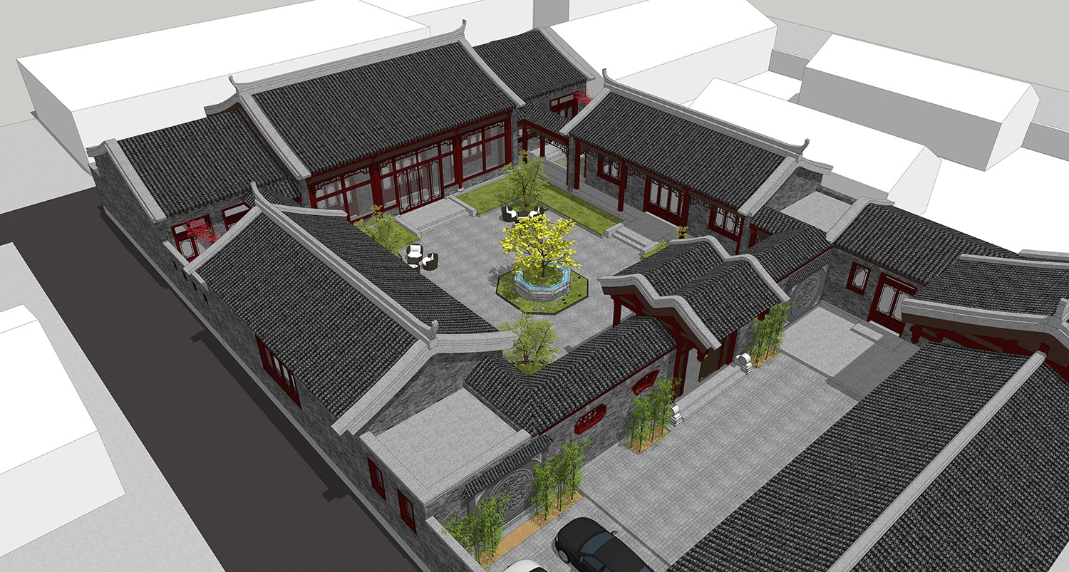 河北省沧州市张家四合院