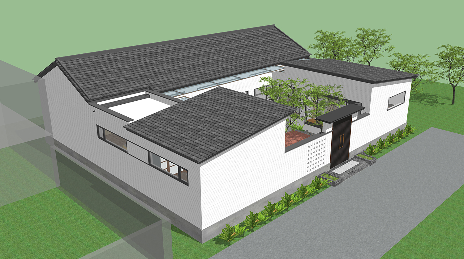 四川宜宾代家三合院