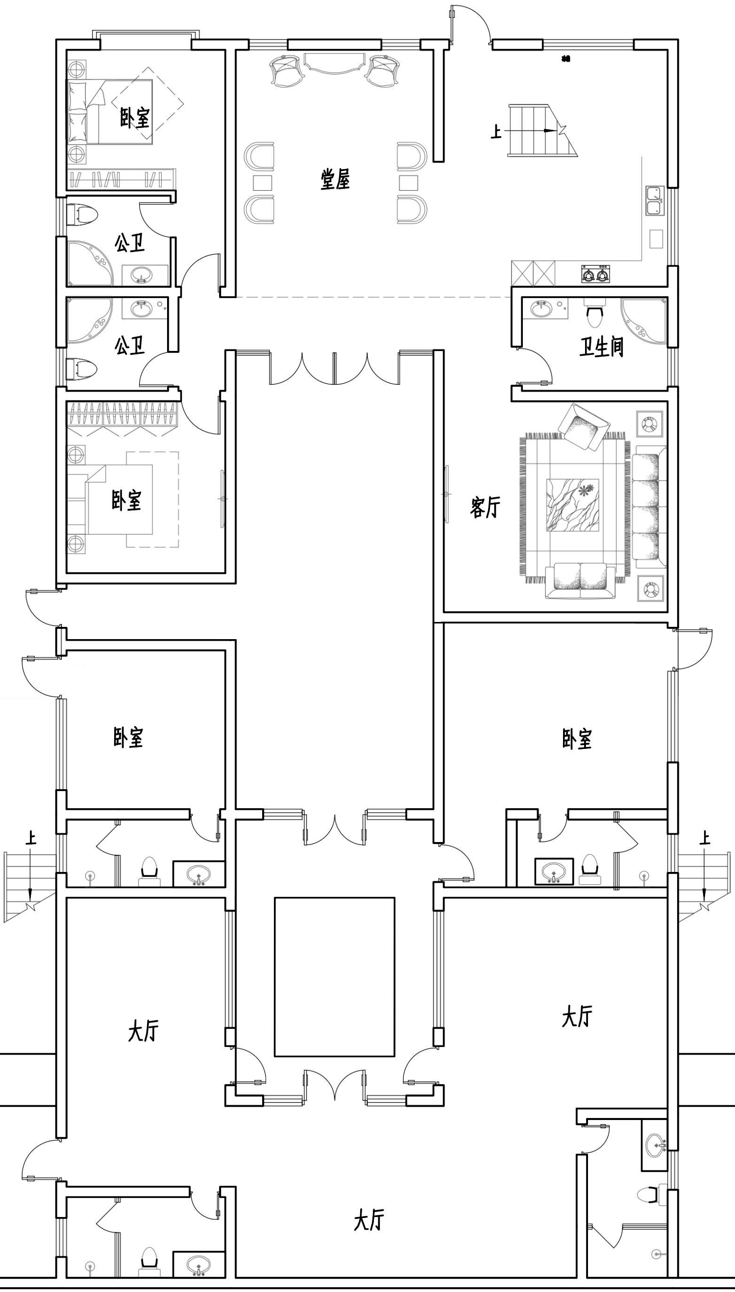 江苏无锡翟家新中式宅院