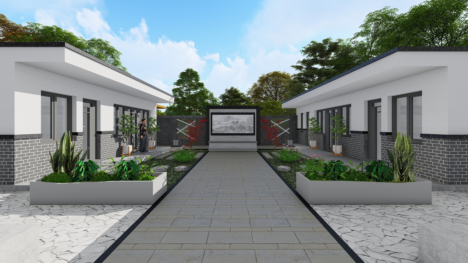 北京大兴王家中式三合院