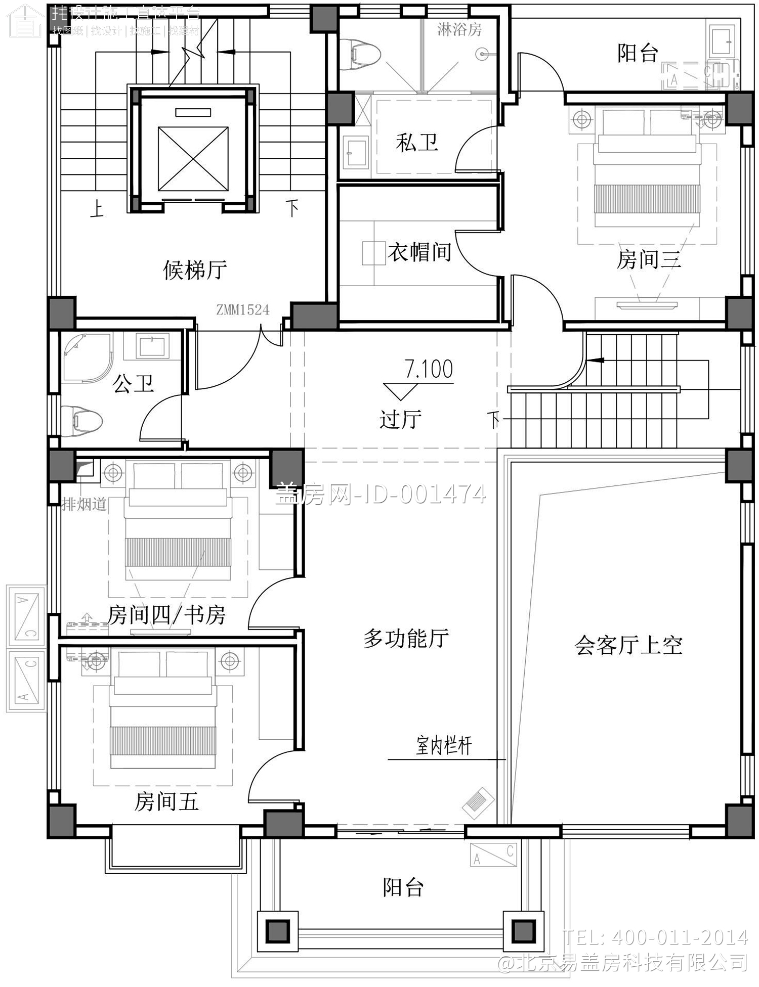 广东汕尾李家新中式别墅图纸