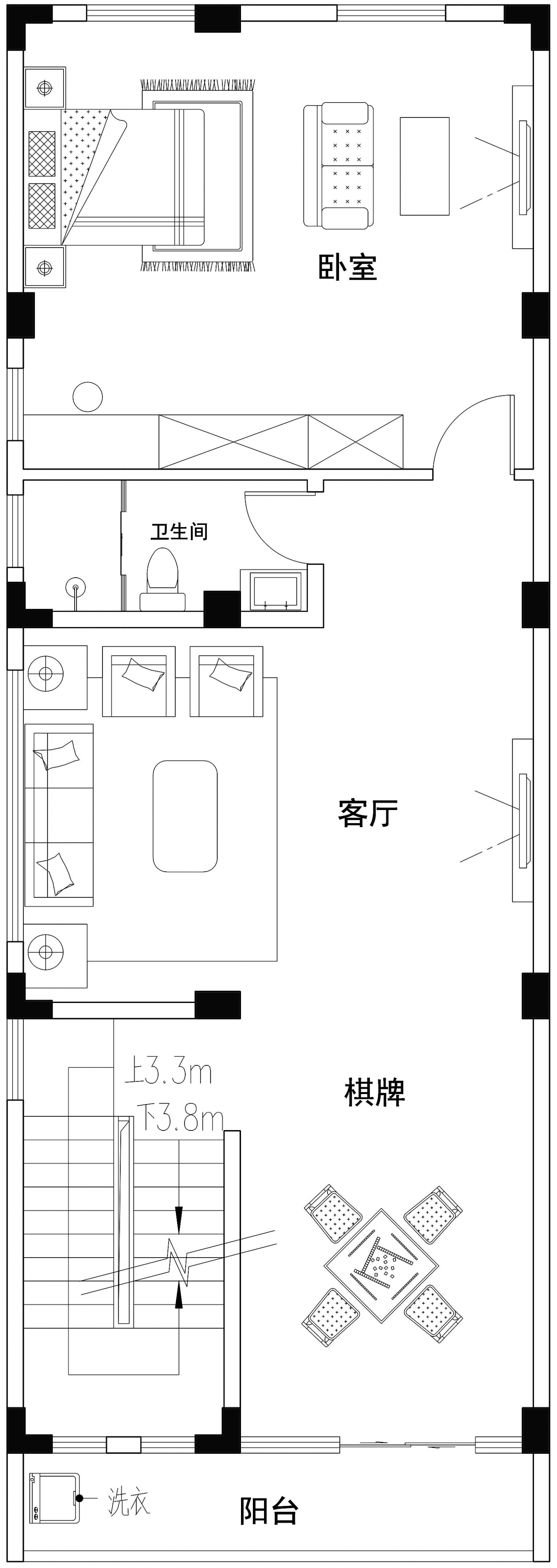 广东汕头林家现代别墅图纸