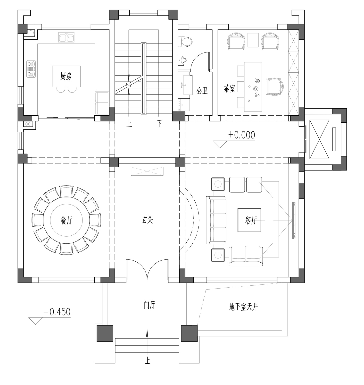 浙江杭州章家三层欧式自建别墅