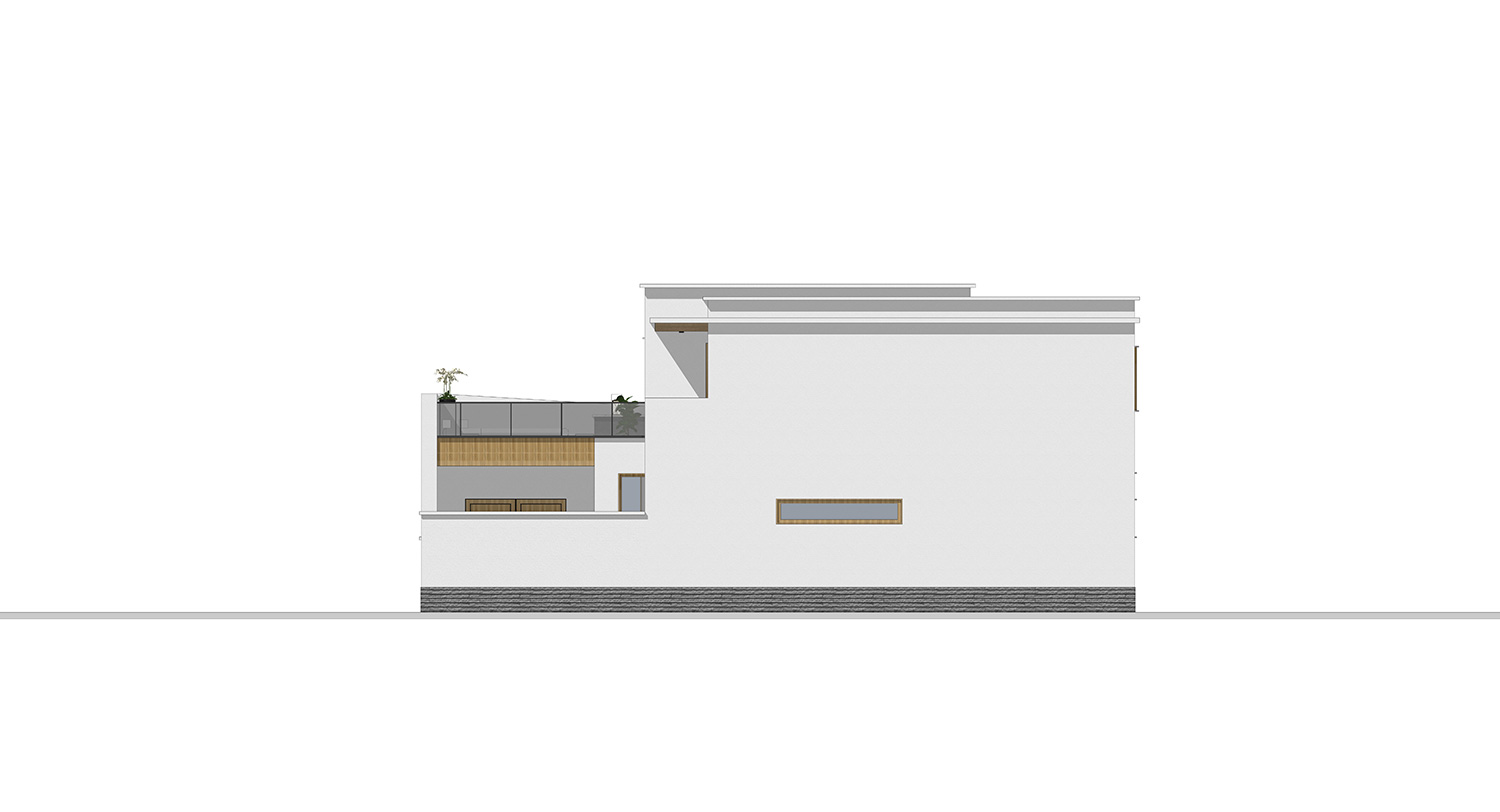 北京顺义李家二层现代别墅乡住设计图纸