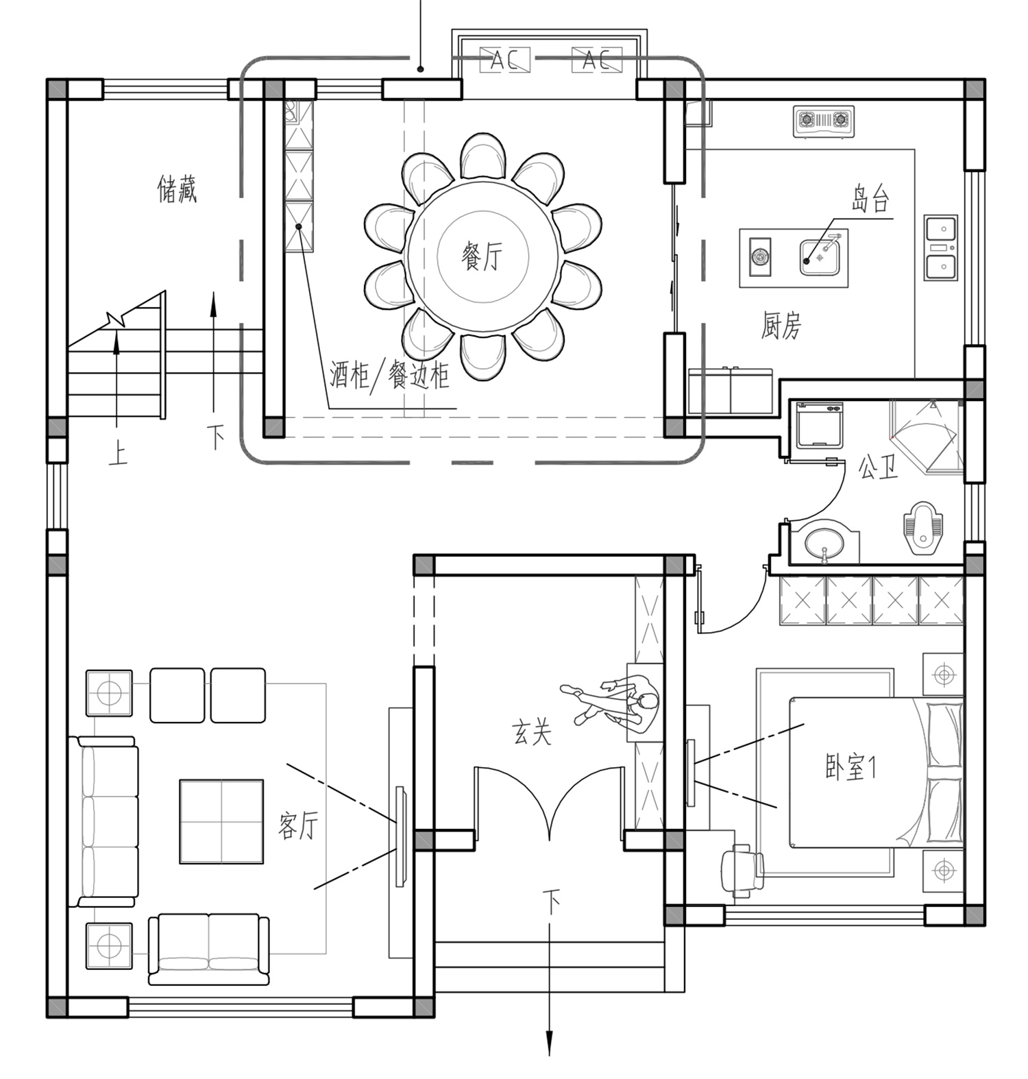 福建龙岩吕家新中式别墅