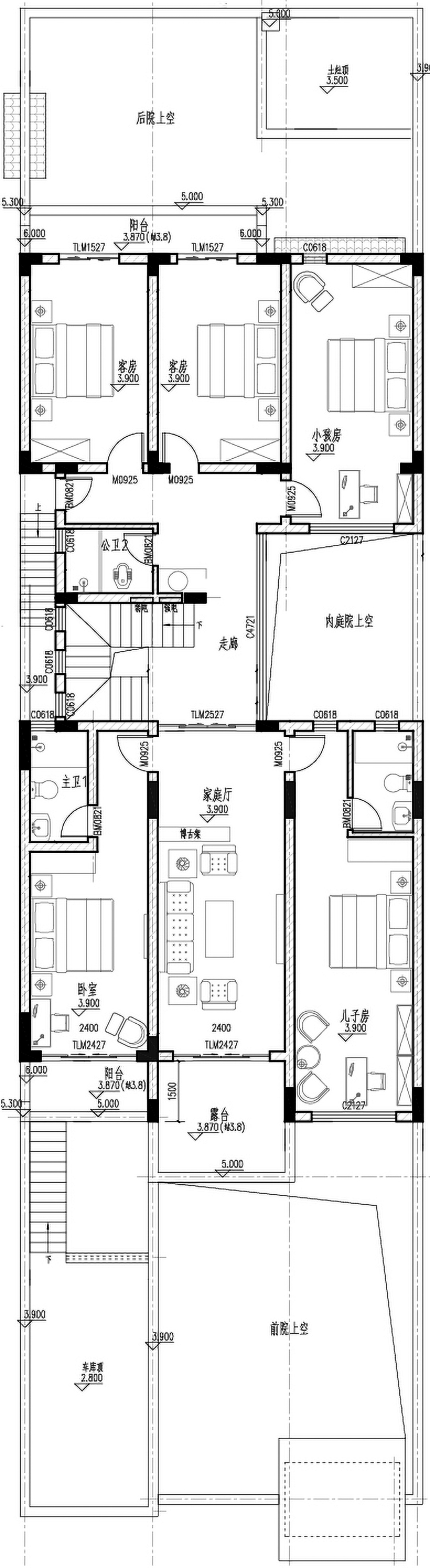 湖北天门徐家新中式别墅