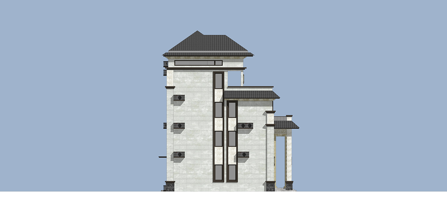 福建漳州陈家新中式别墅