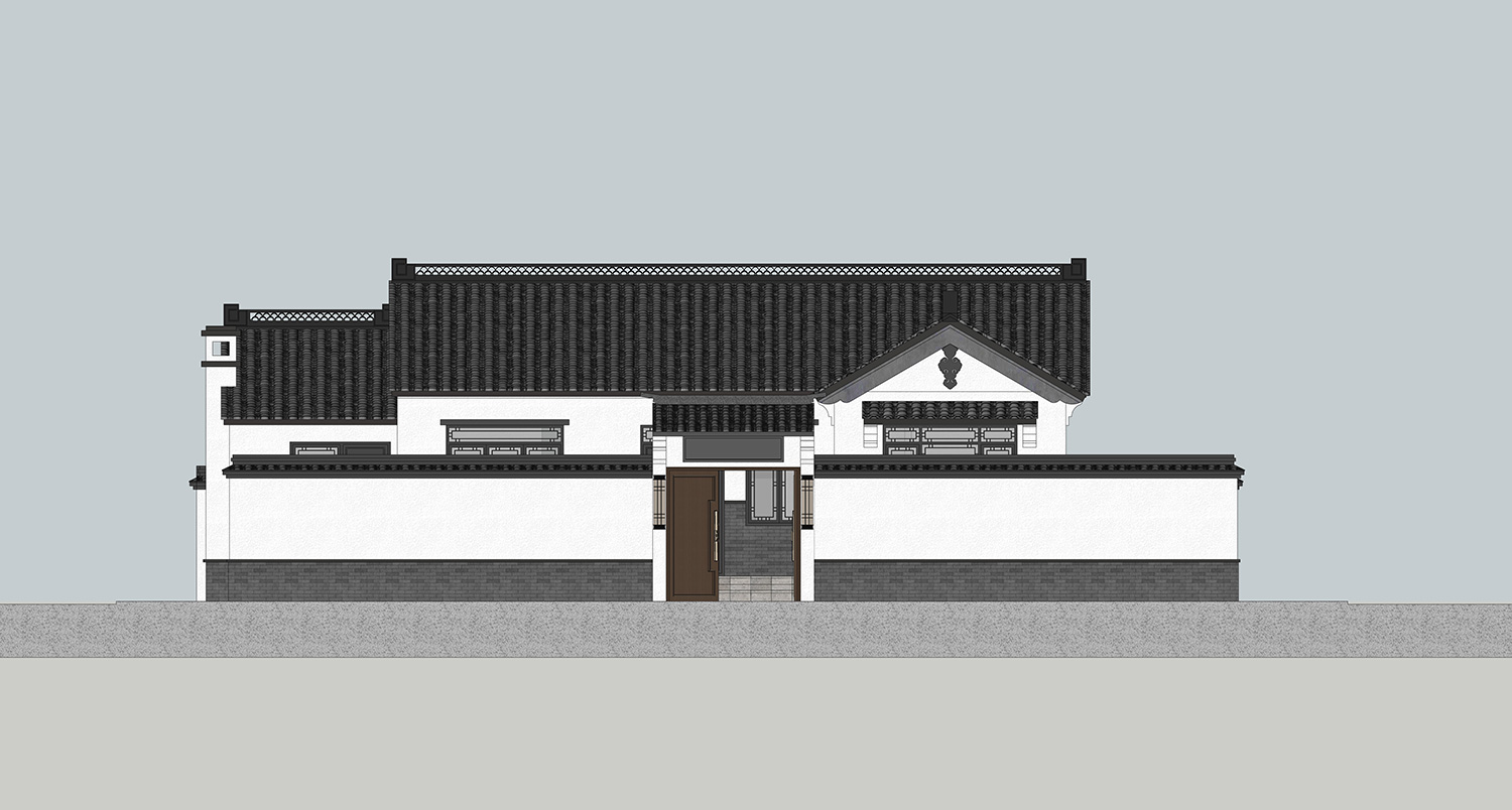 四川绵阳陈家中式别墅