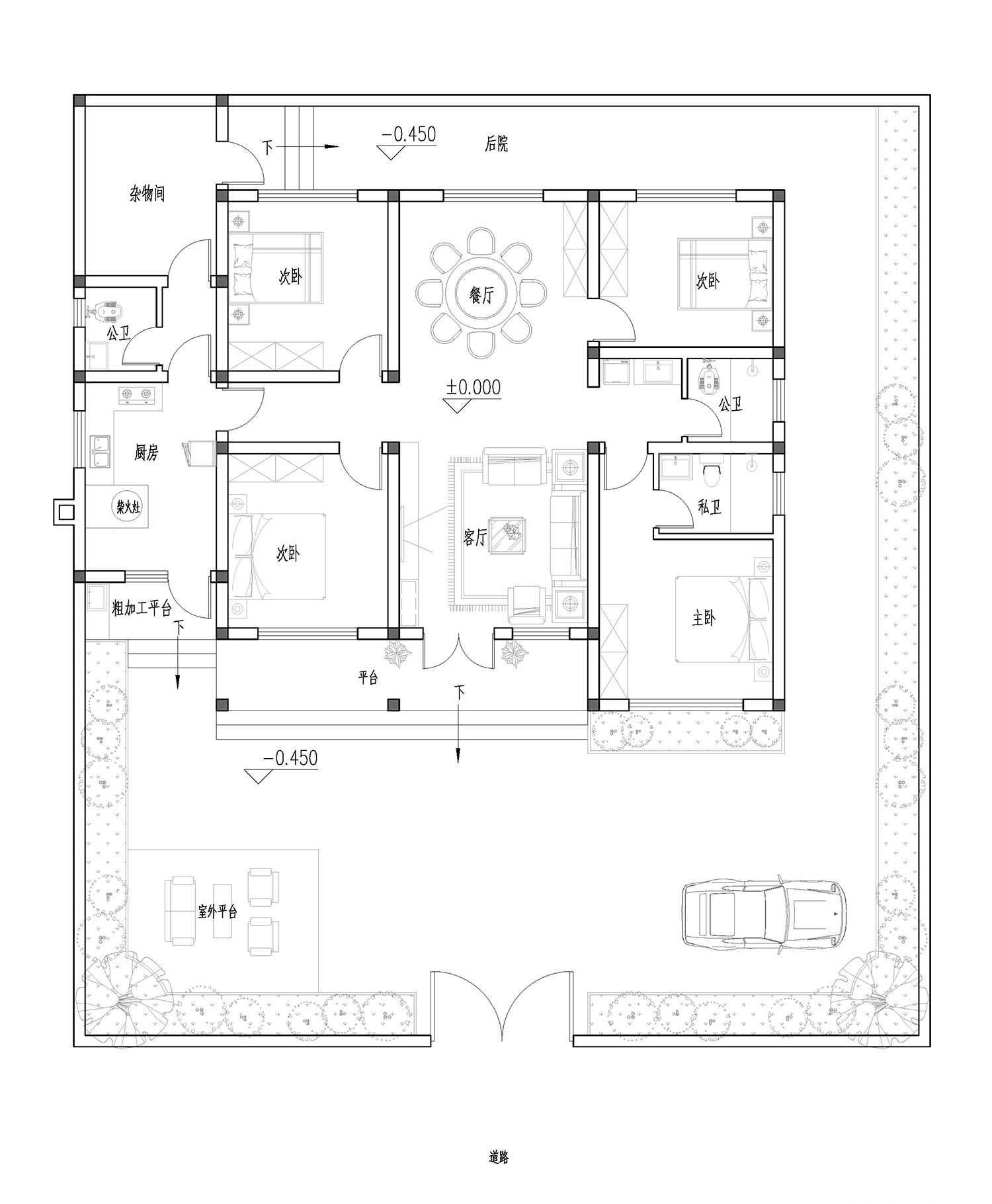 四川绵阳陈家中式别墅