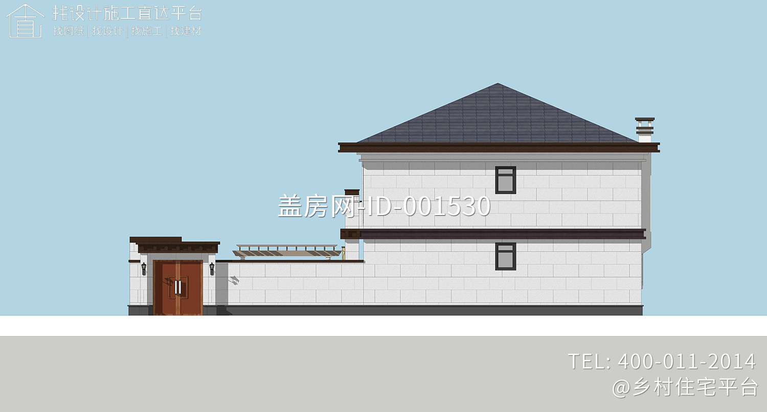 北京房山刘家新中式别墅