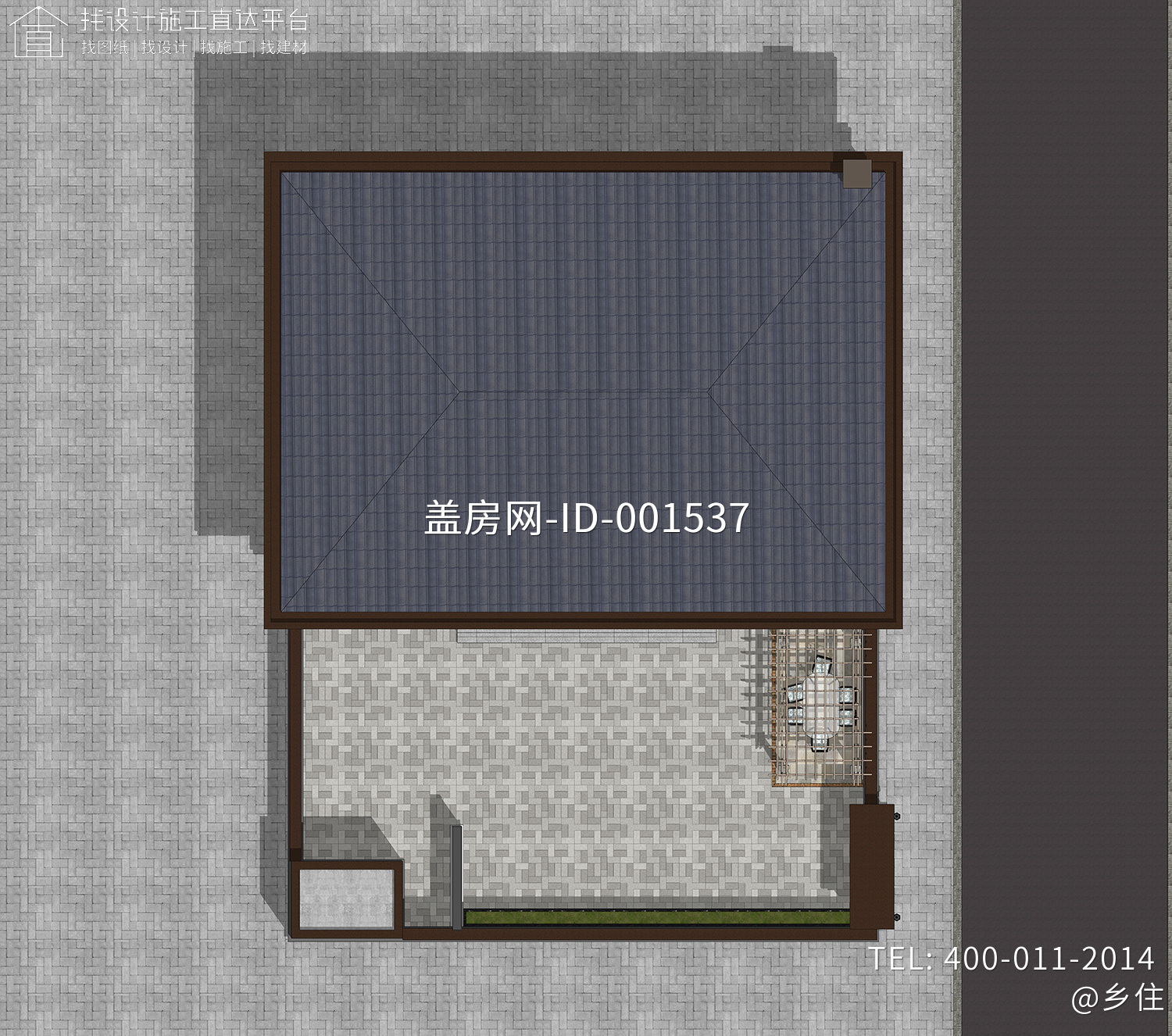 北京丰台刘家新中式别墅