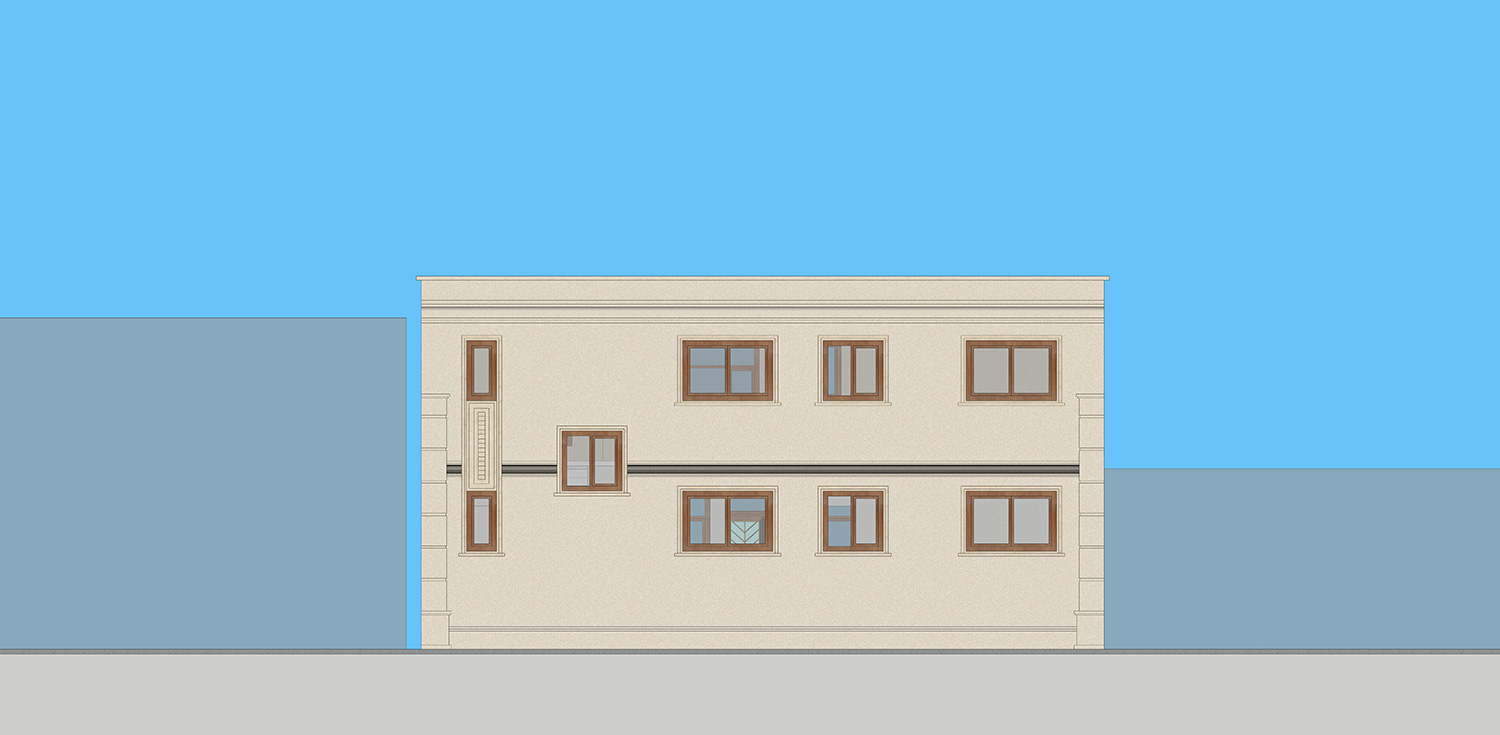 河北廊坊孟家新中式别墅