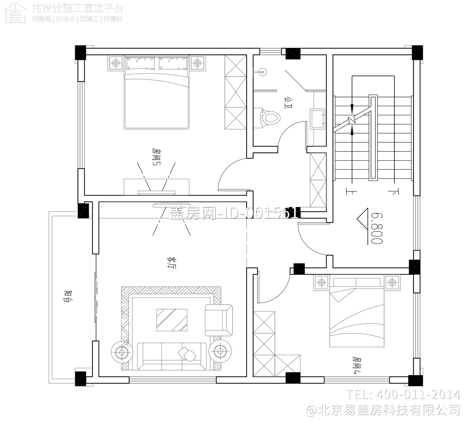 福建厦门林家欧式别墅图纸